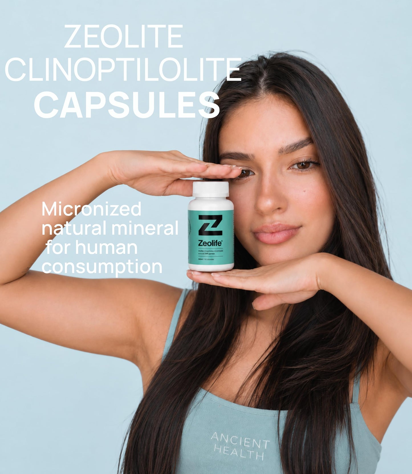 ANCIENT HEALTH Zeolite Clinoptilolite Capsules, 180 Capsules