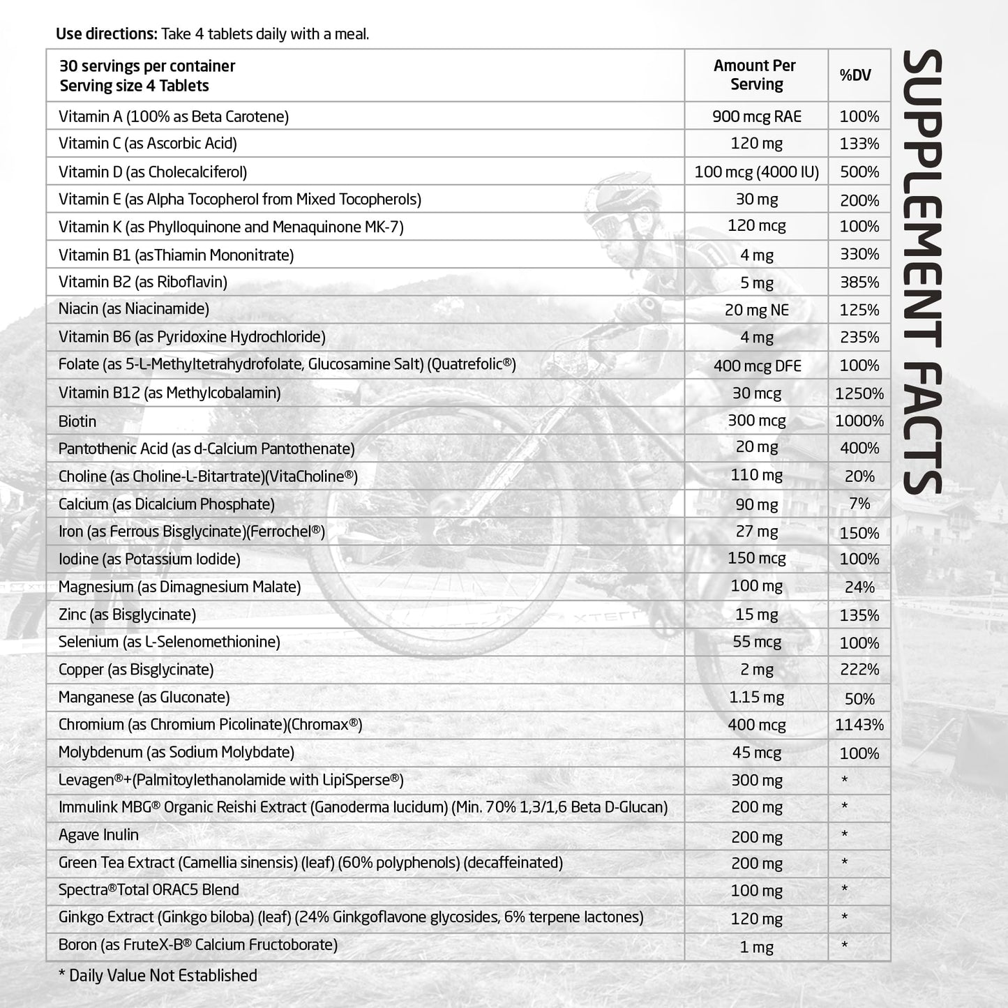 First Endurance MULTIV-PRO 120 Tablets