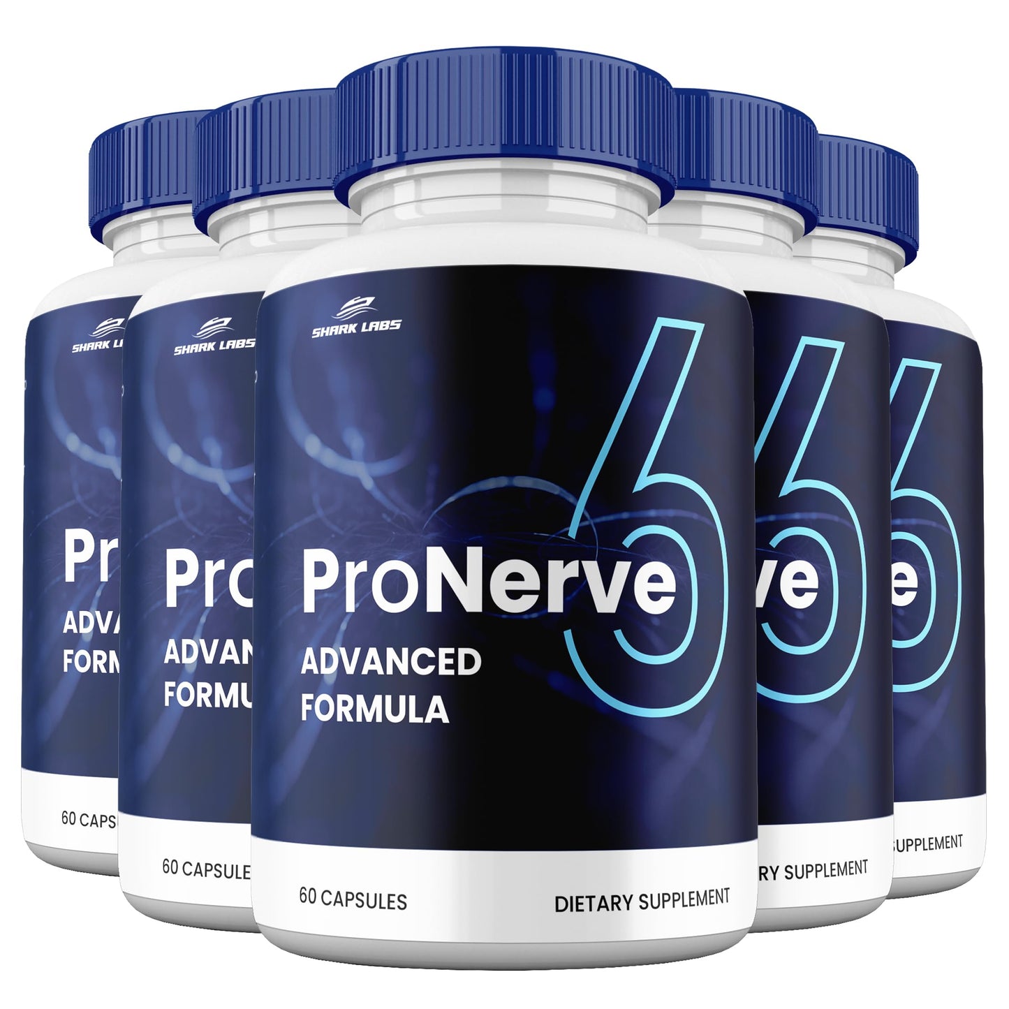 Shark Labs Pro Nerve 6 Cognitive, 60 Capsules