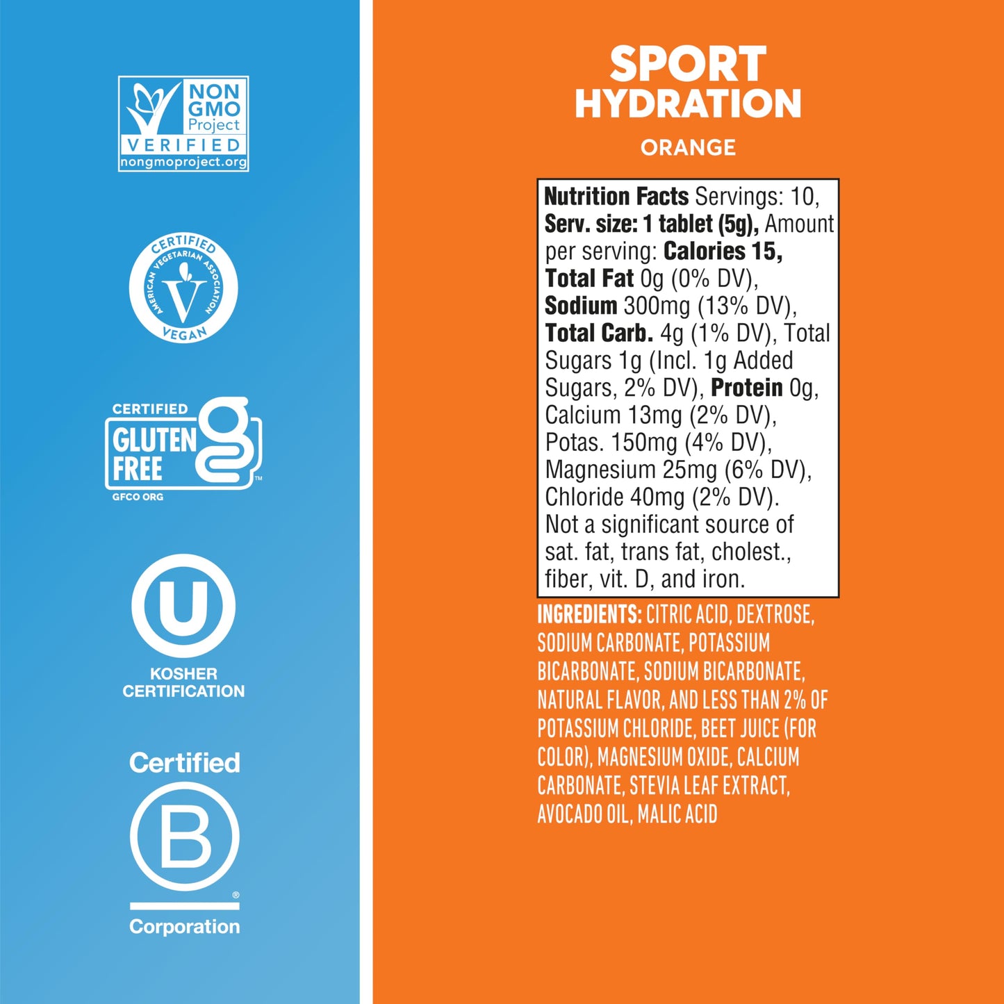 Nuun Sport Electrolyte Tablets 80 Count