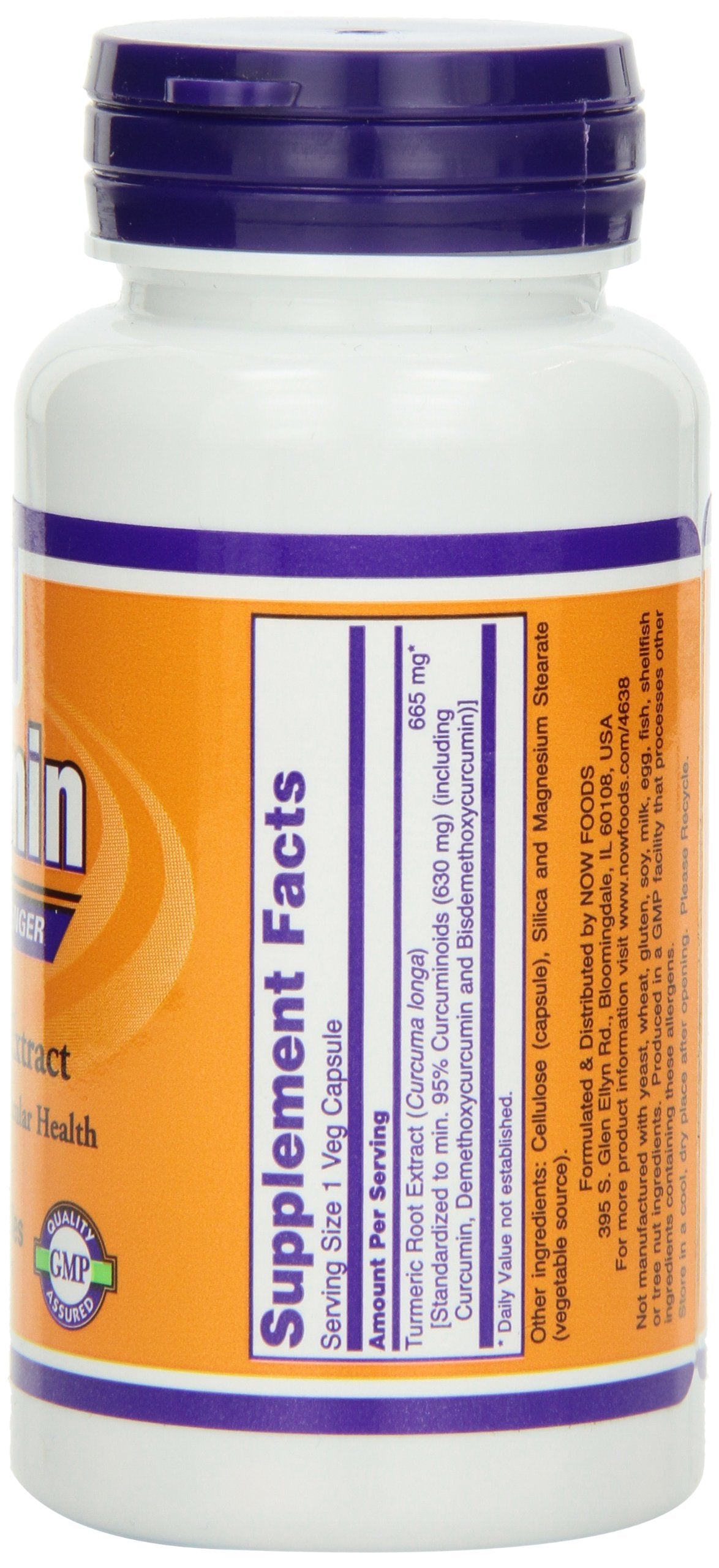 NOW Foods Curcumin Capsule 120