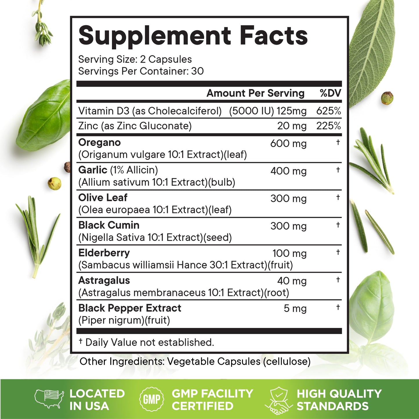 Superfood MD Astragalus Capsule, 60 Count