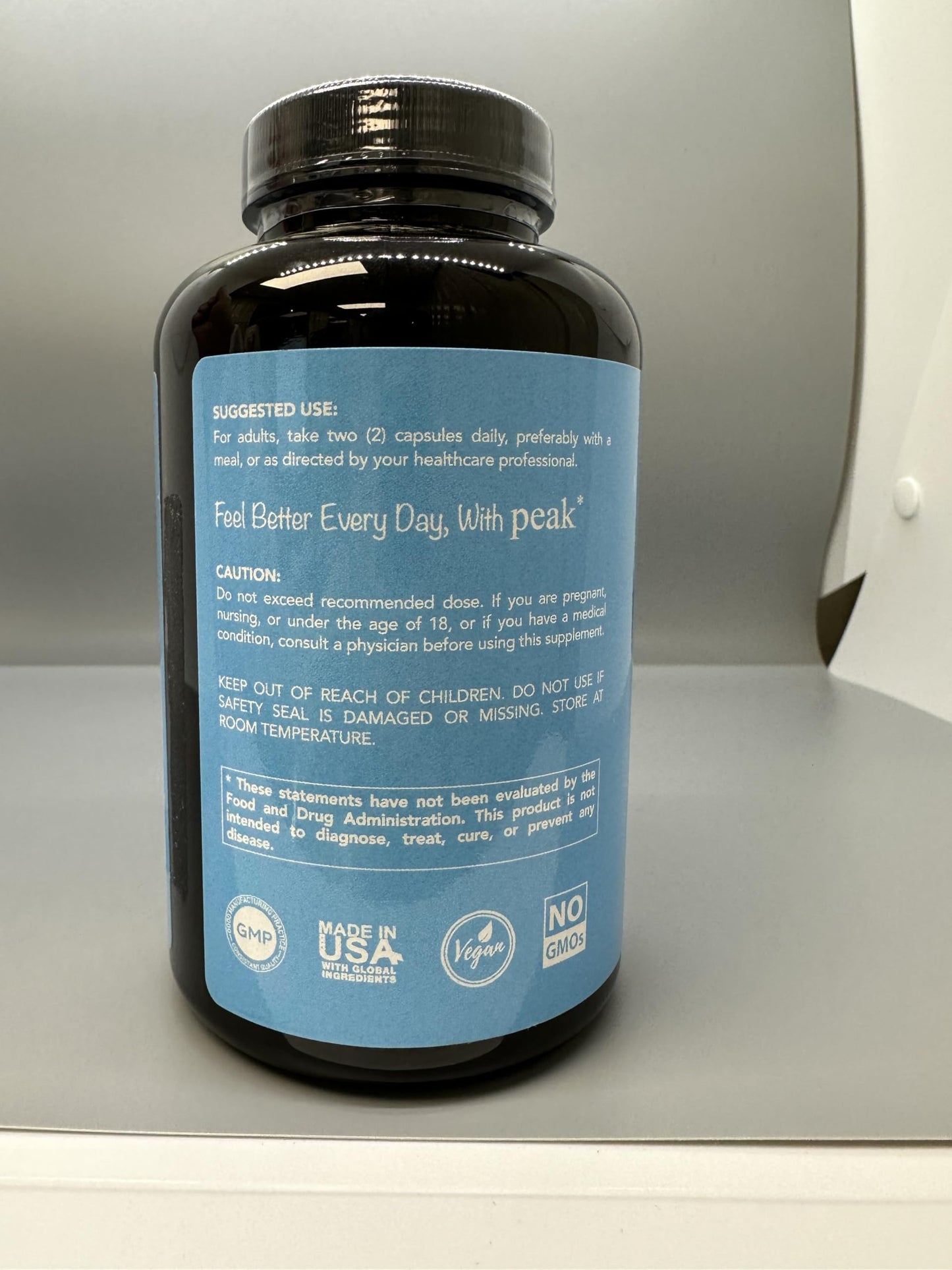 BoostCeuticals Vitamin E 400 IU Gamma E & Reishi Mushroom Capsules, 2-Pack, 270 Capsules