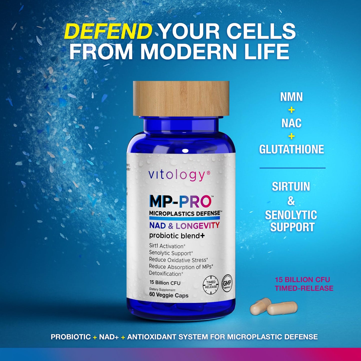 Vitology MP-PRO Microplastics Defense 60 Capsules