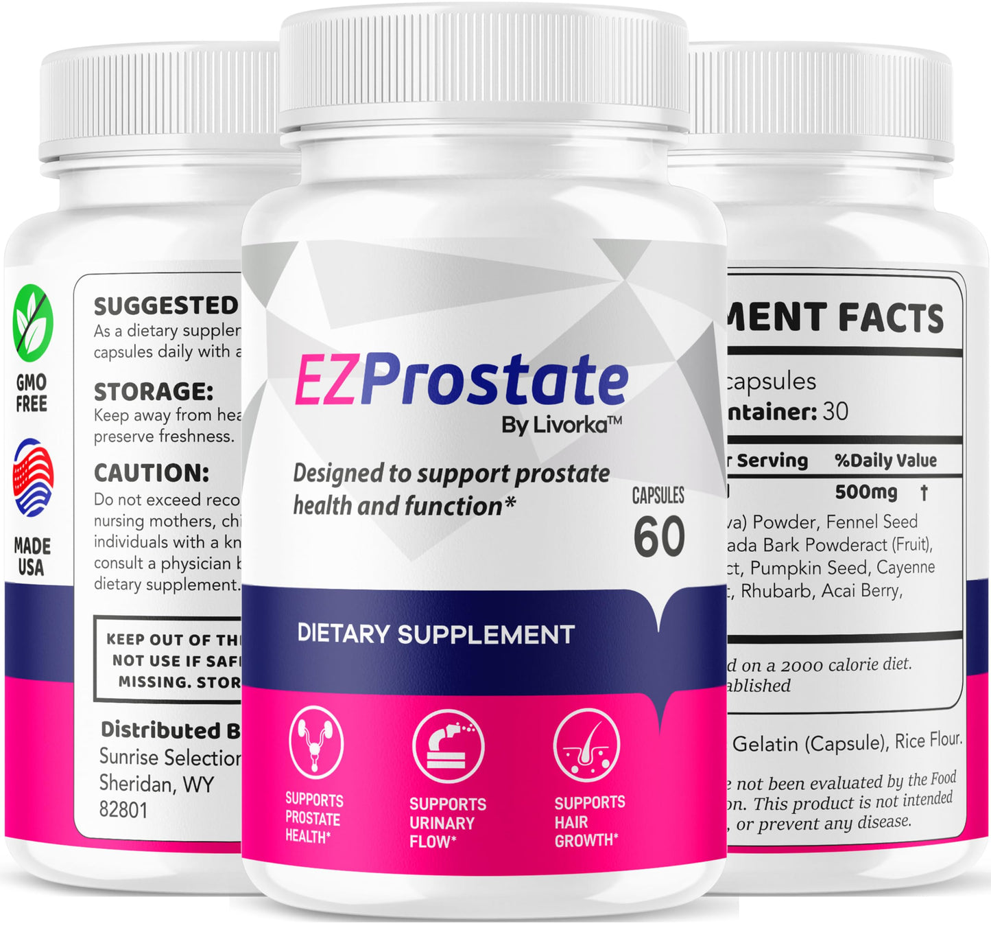 Wellnessesity EZ Prostate Capsules, 60 Count