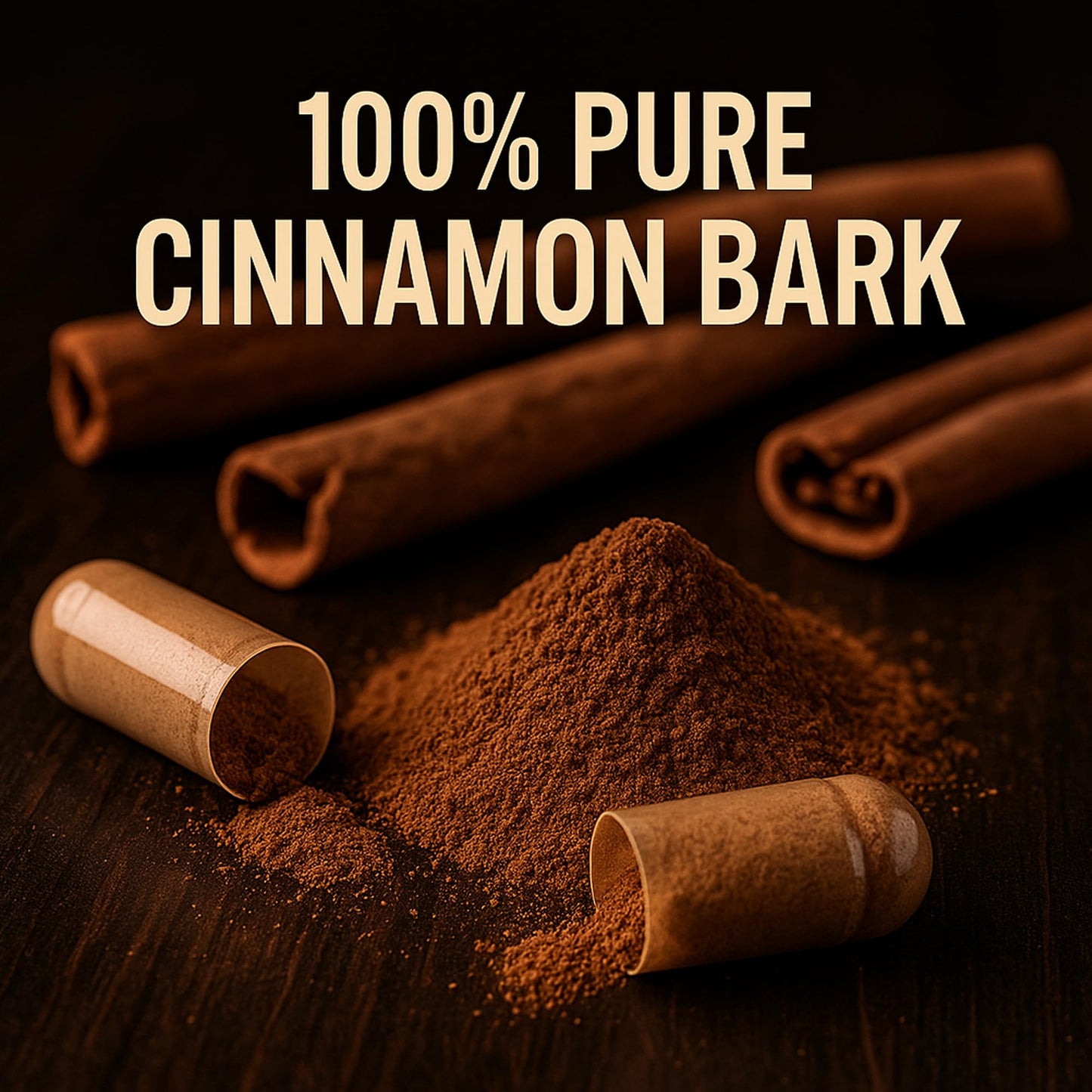 LUAL Cinnamon Supplement 1000mg Capsules, 400 Count