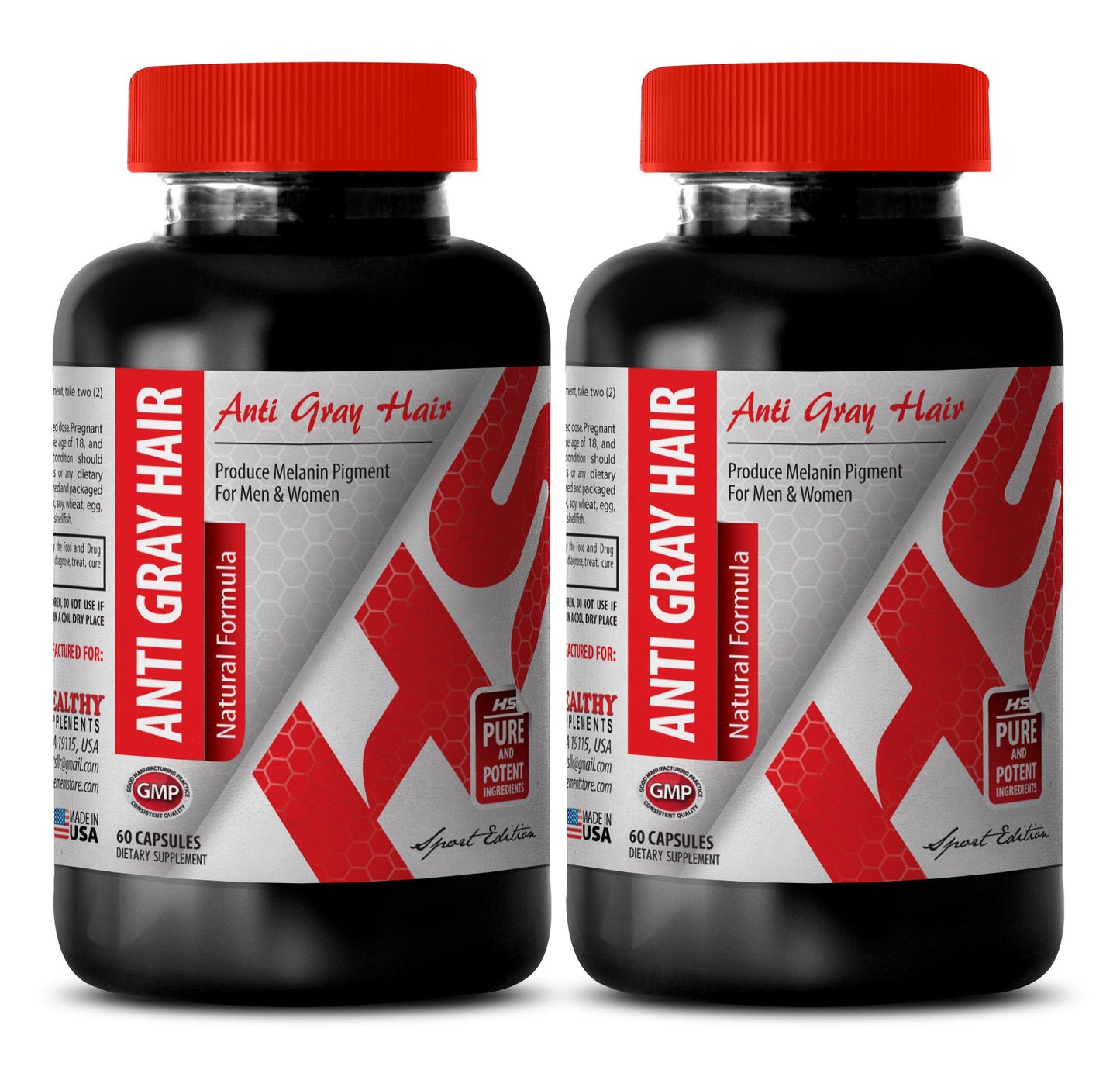 Healthy Supplements LLC Saw Palmetto with Nettle Root Capsules 120 Capsules