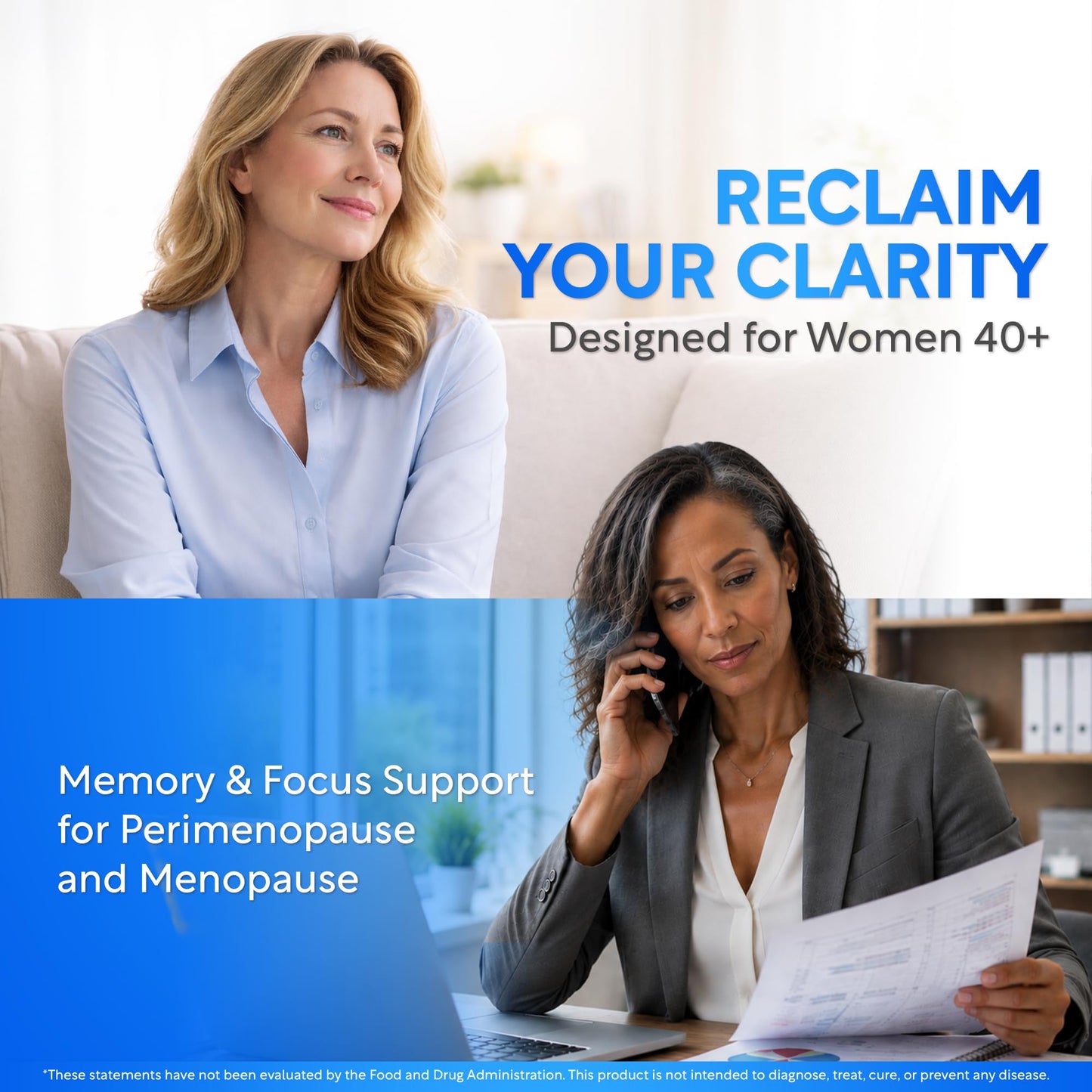 Dalnara Brain Fog Supplement for Women Capsule, 60 Count