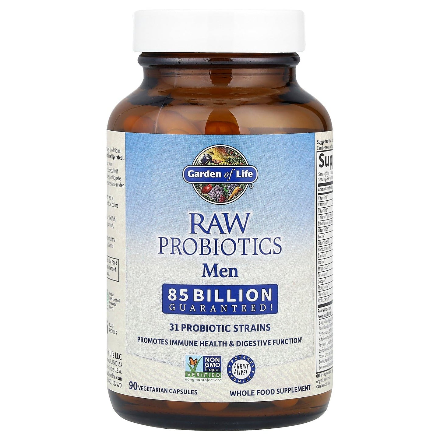 Garden of Life RAW Probiotics Men 90 Capsules