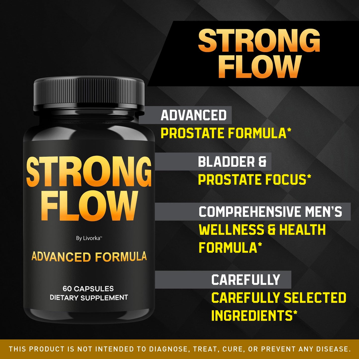 LIVORKA Strong Flow Capsules, 300 Capsules