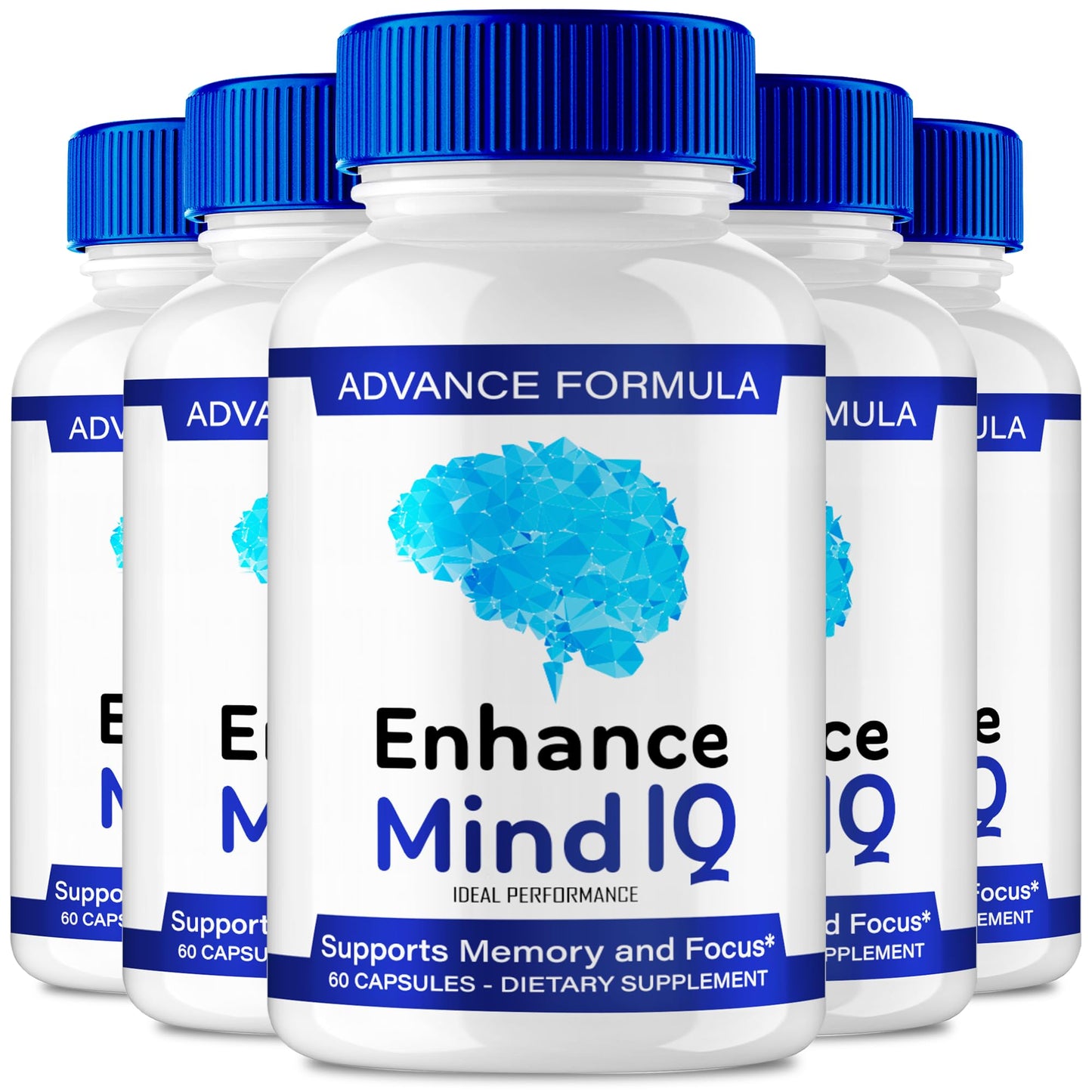 IDEAL PERFORMANCE Enhance Mind IQ Capsules 300 Count