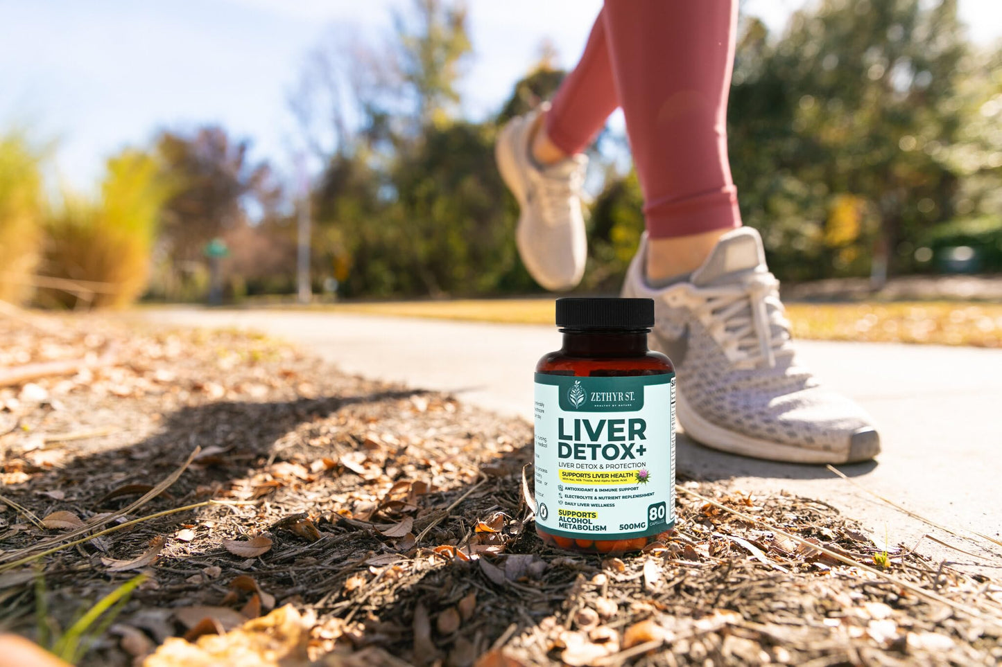 ZETHYR STREET Zethyr St. Liver Detox+ with Milk Thistle 80 Capsules