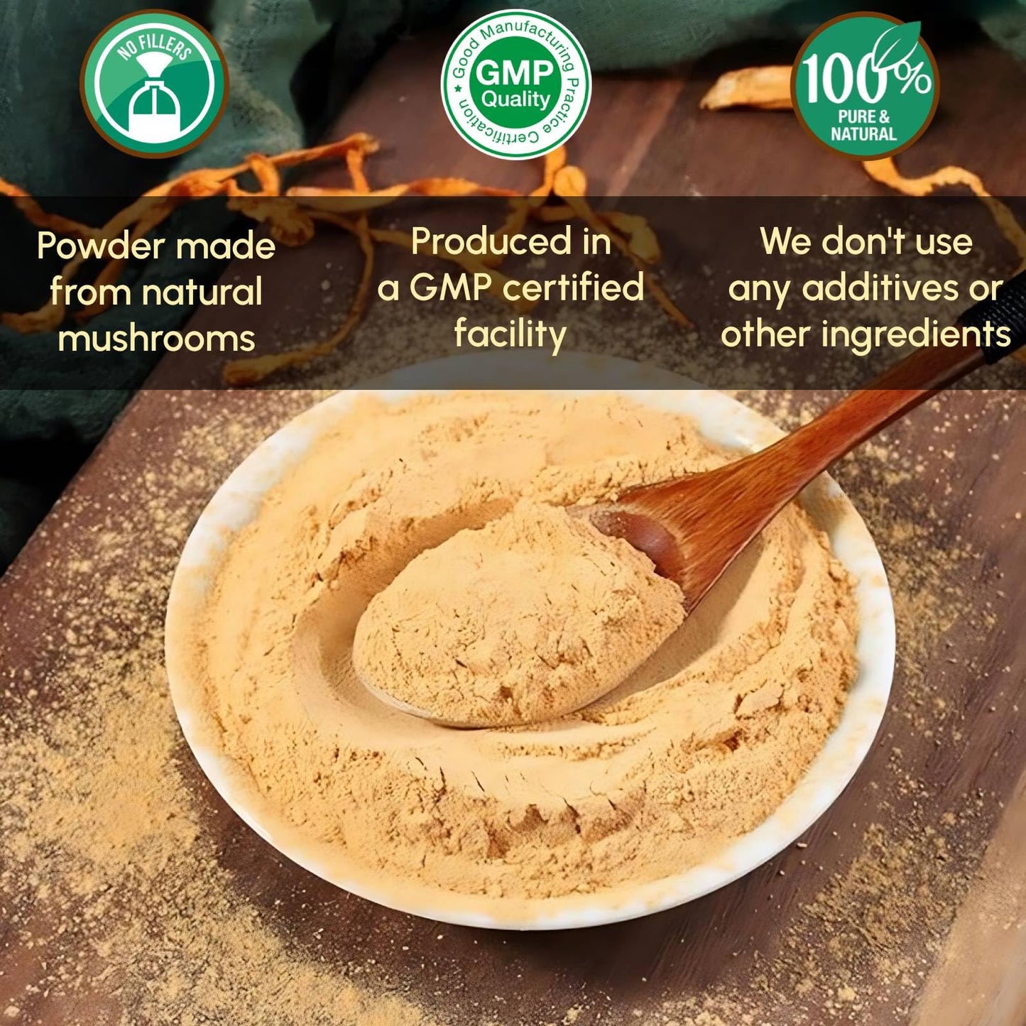 Beleon Goods For Life Cordyceps Powder 8 oz