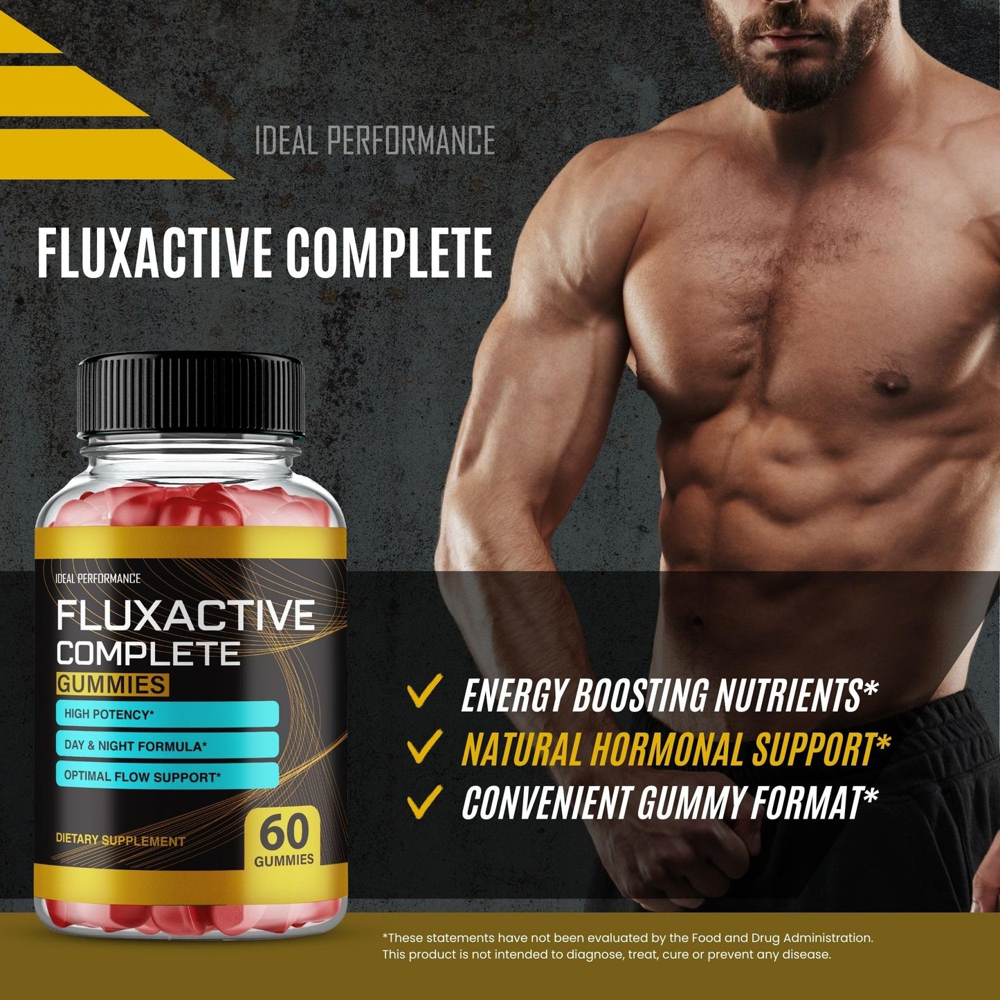 Ideal Performance Fluxactive Complete Gummies 180