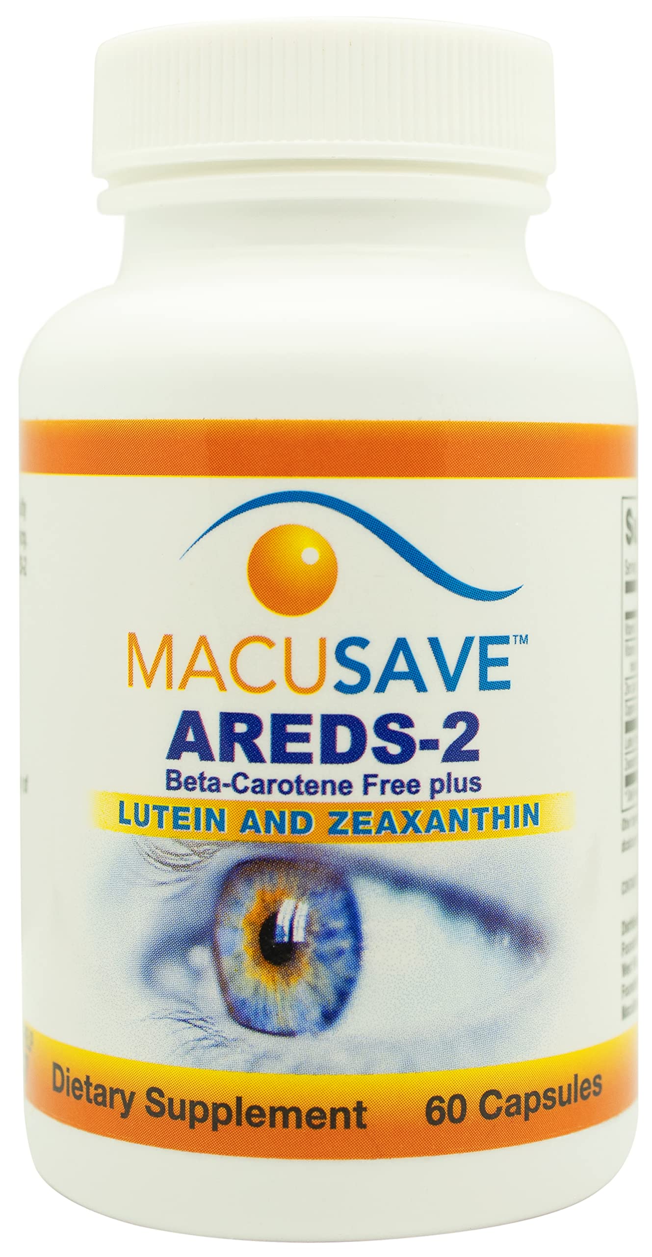 MacuSave-S Complete Eye Vitamins and Minerals Based on AREDS-2 Capsule, 60 Count