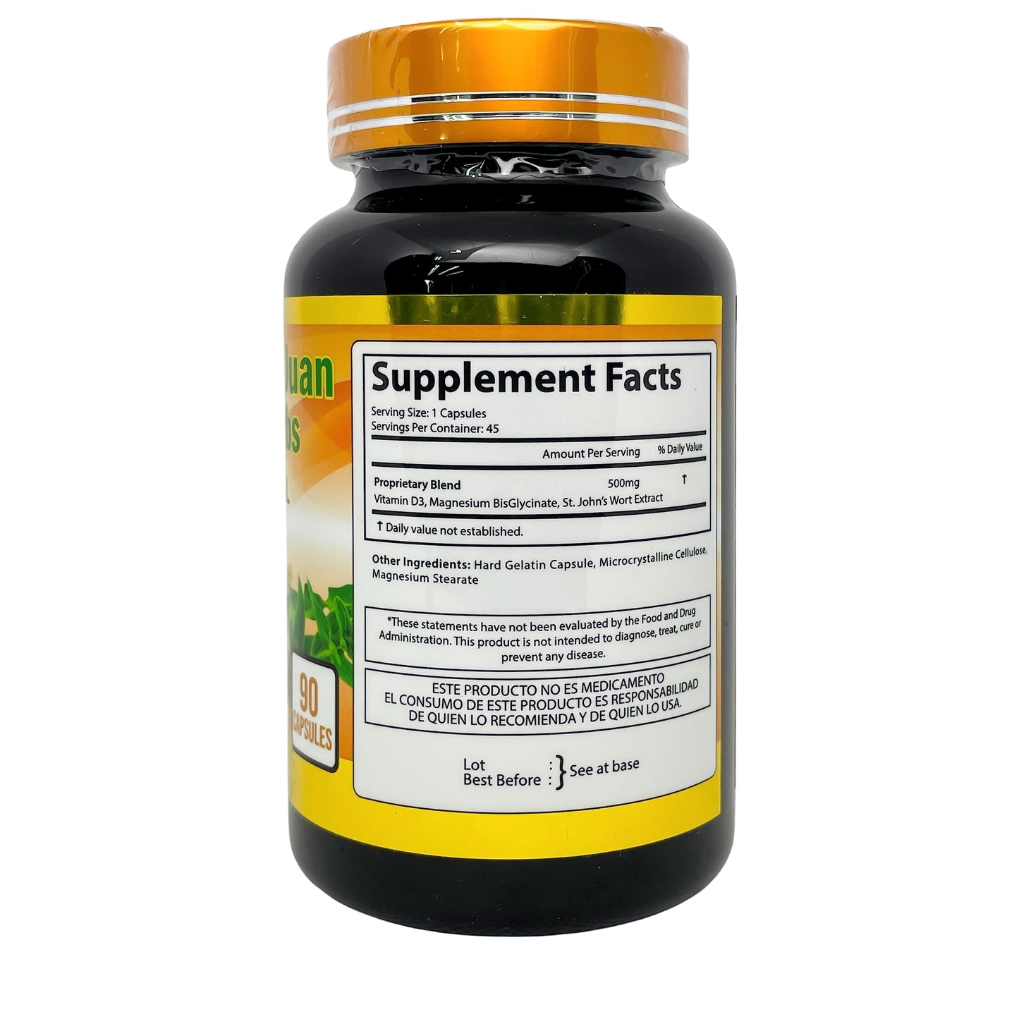Productos El Colibri Hierba de San Juan 100% Natural 90 Capsules