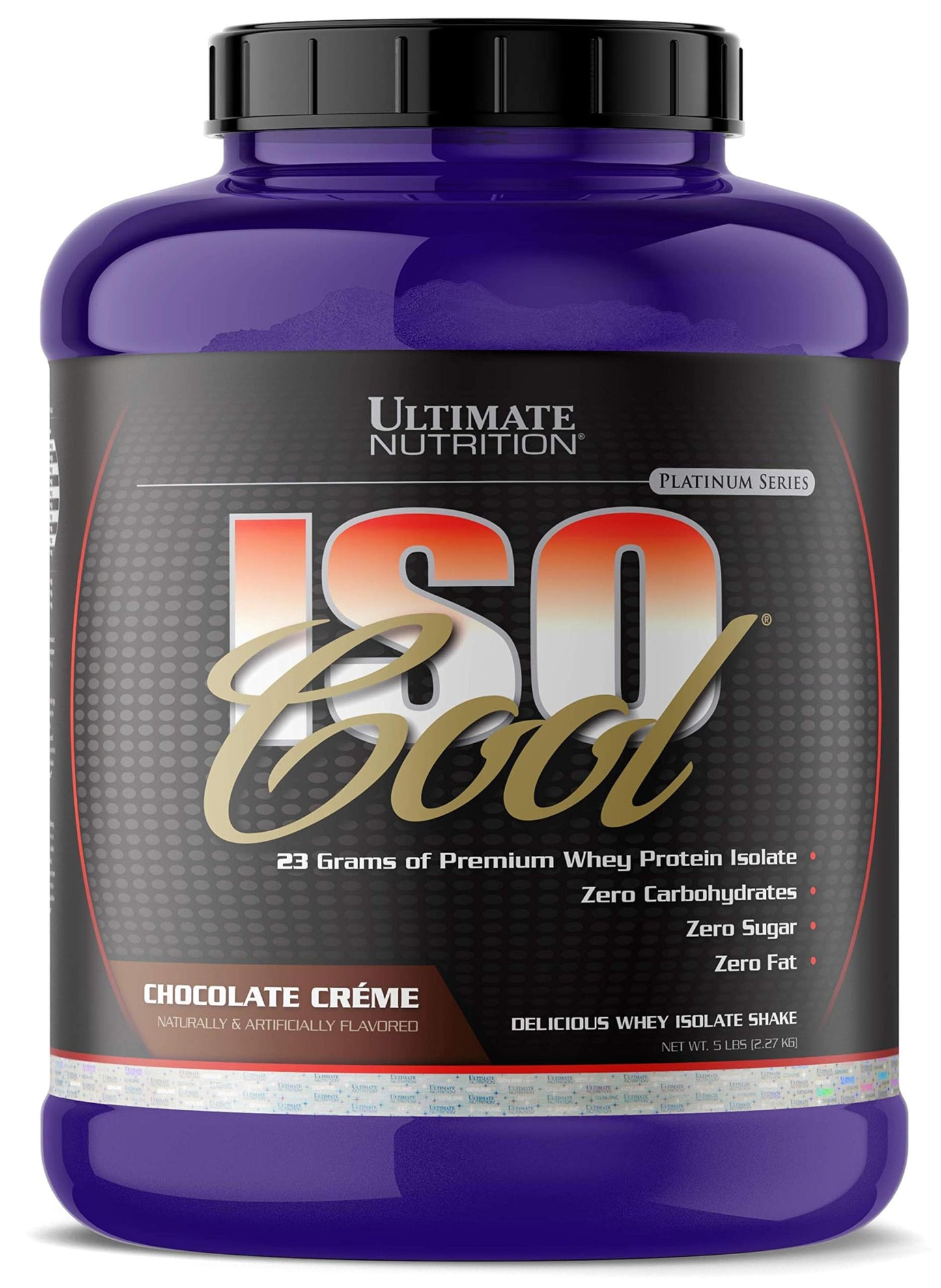 Ultimate Nutrition ISO Cool Whey Isolate Protein Powder, 80 Servings