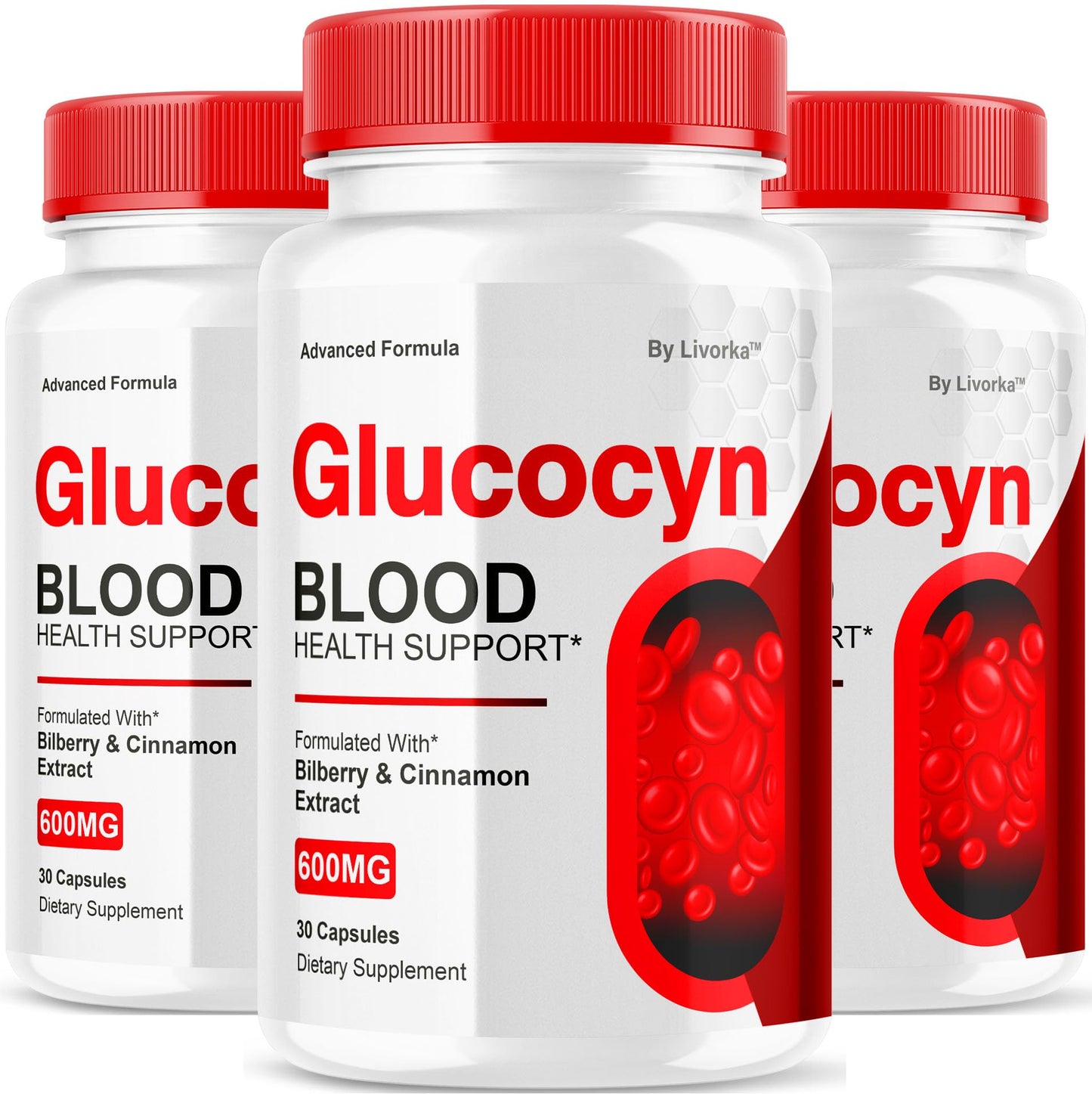 LIVORKA Glucocyn Capsule 90 Capsules