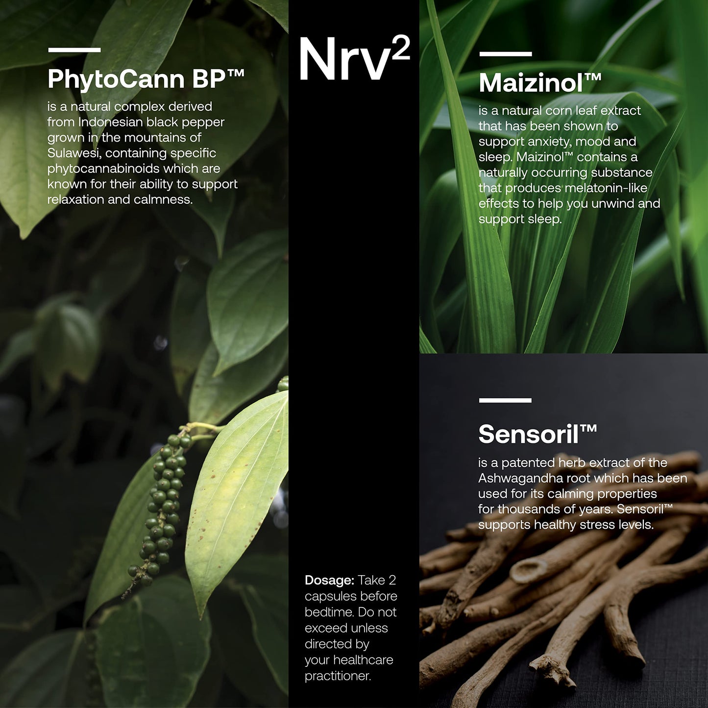 SRW Nrv² Calm Capsules 60 Capsules