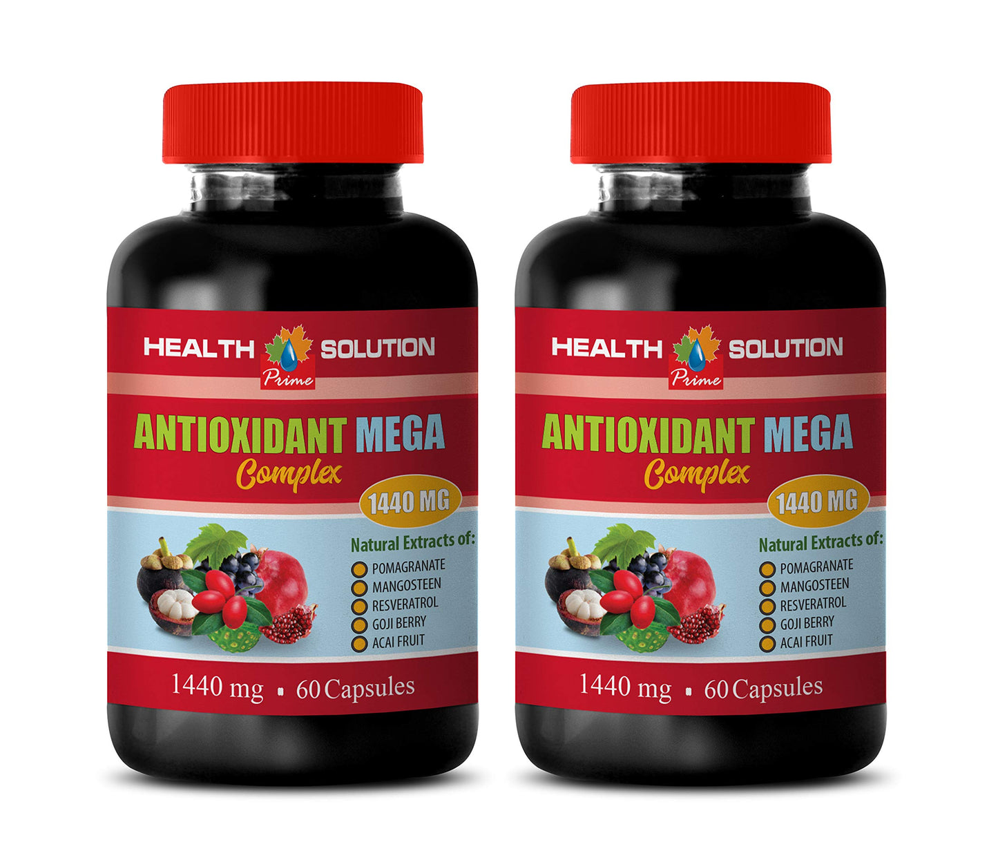 Health Solution Prime Antioxidant Mega Complex 1440 mg Capsule, 120 Capsules