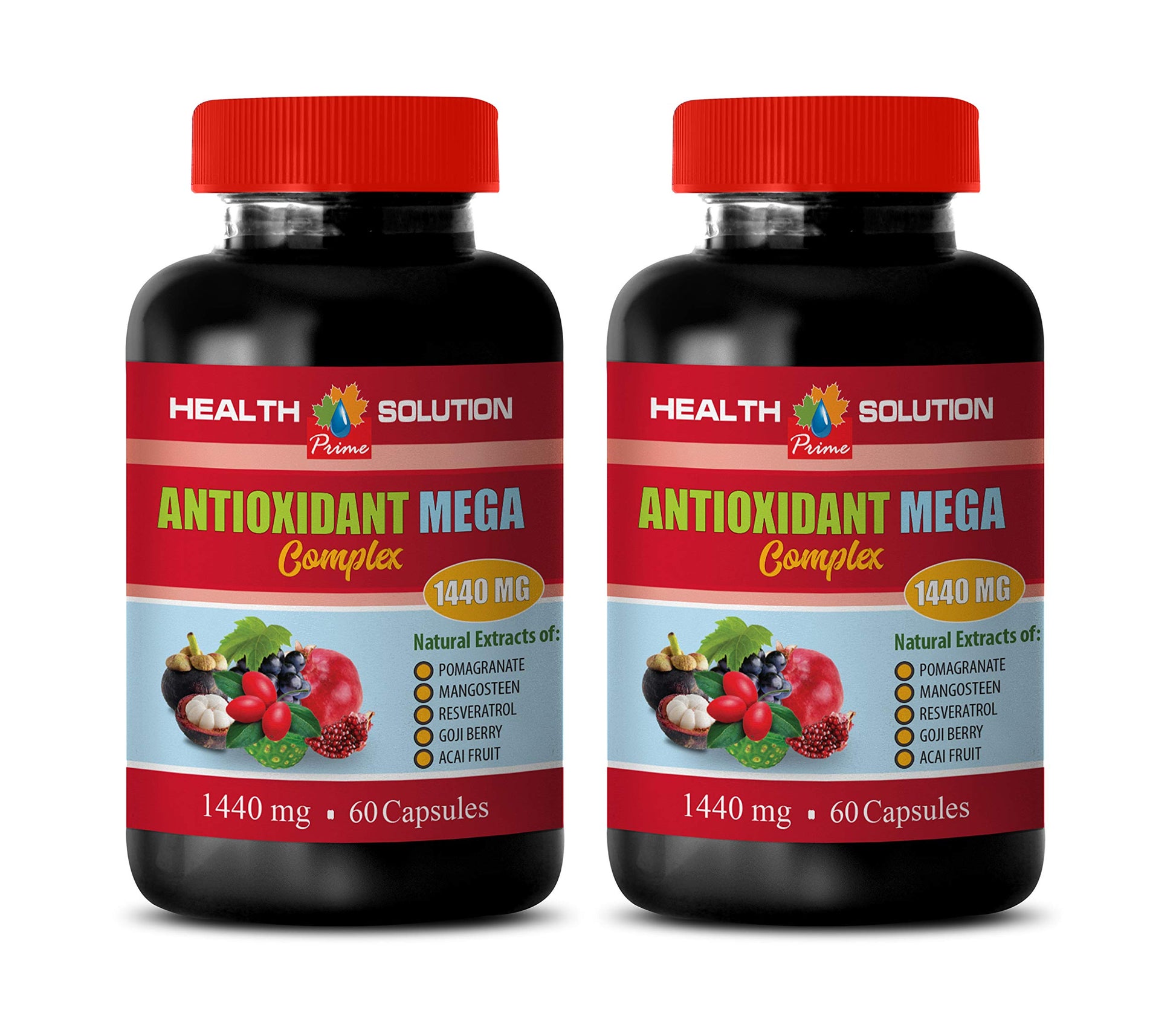 Health Solution Prime Antioxidant Mega Complex 1440 mg Capsule, 120 Capsules