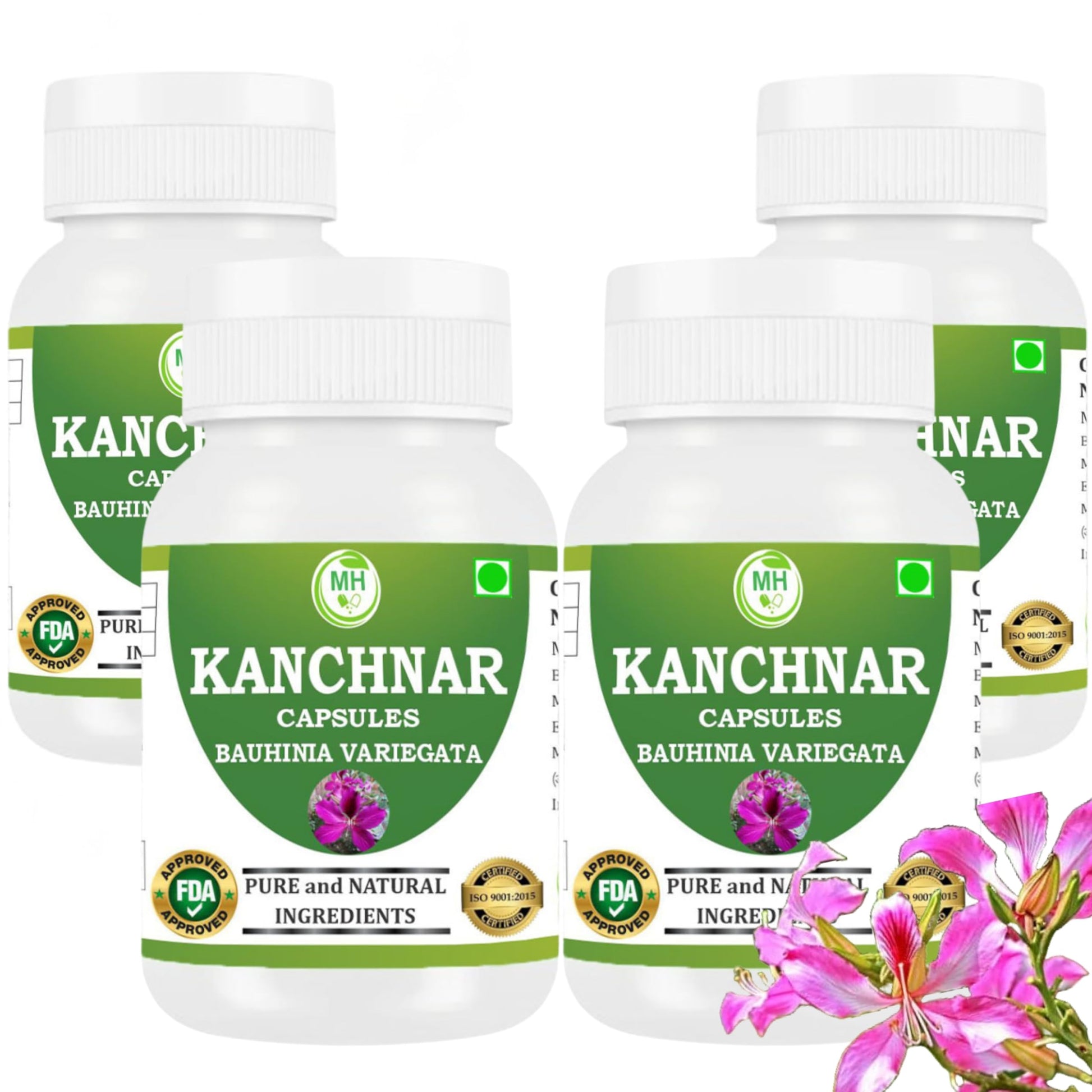 Morsan Healthcare Kanchanar Capsules 500 mg (9:1 Extract) – 240 Veg Capsules