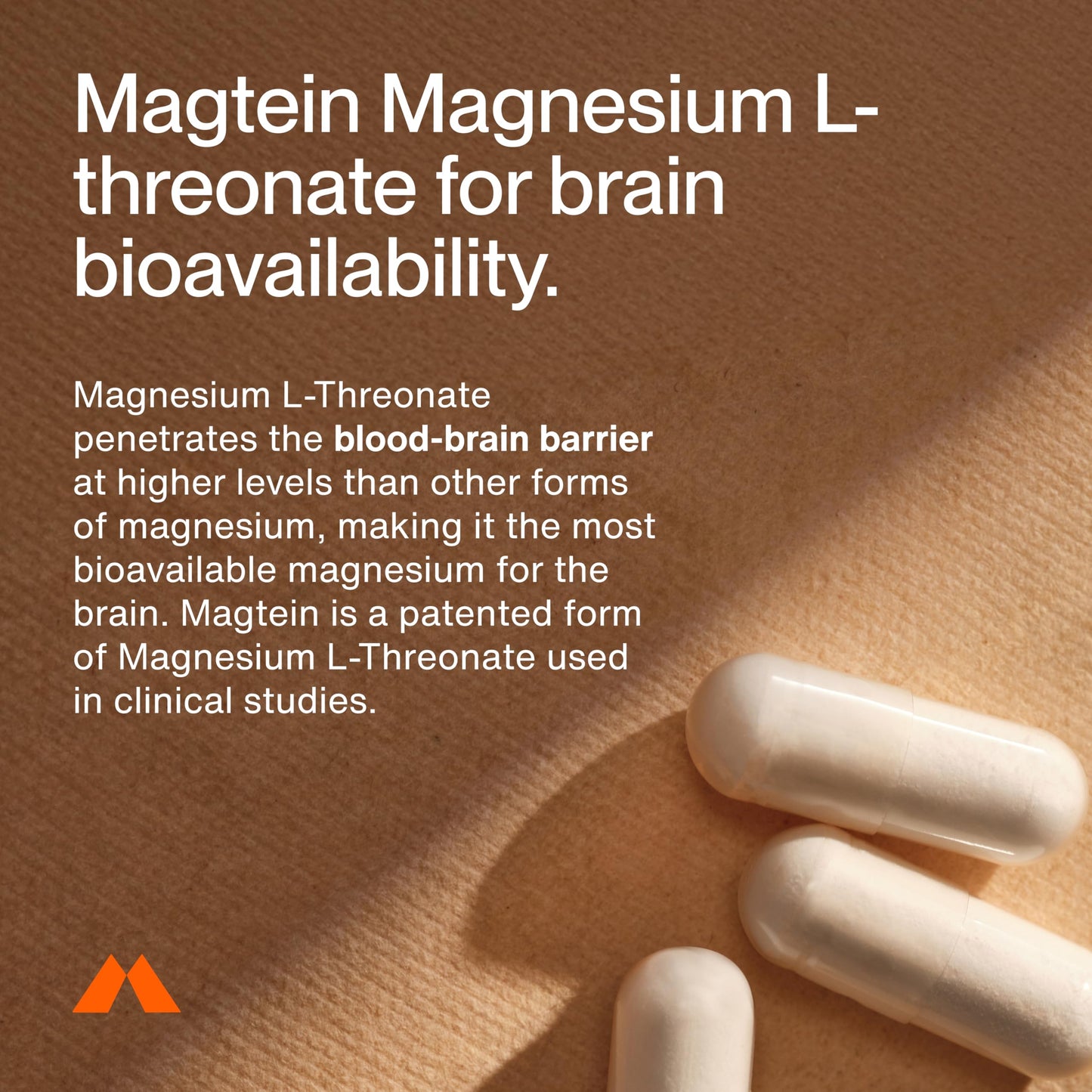 Momentous Magtein Magnesium L-Threonate (145 mg) Brain & Rest Support Supplement Capsule, 30 Count