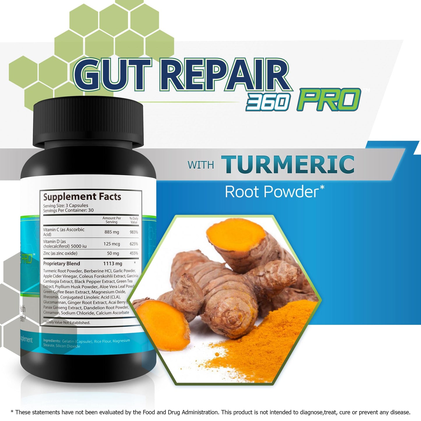 True You Health Gut Repair 360 Pro Capsule, 1 Count