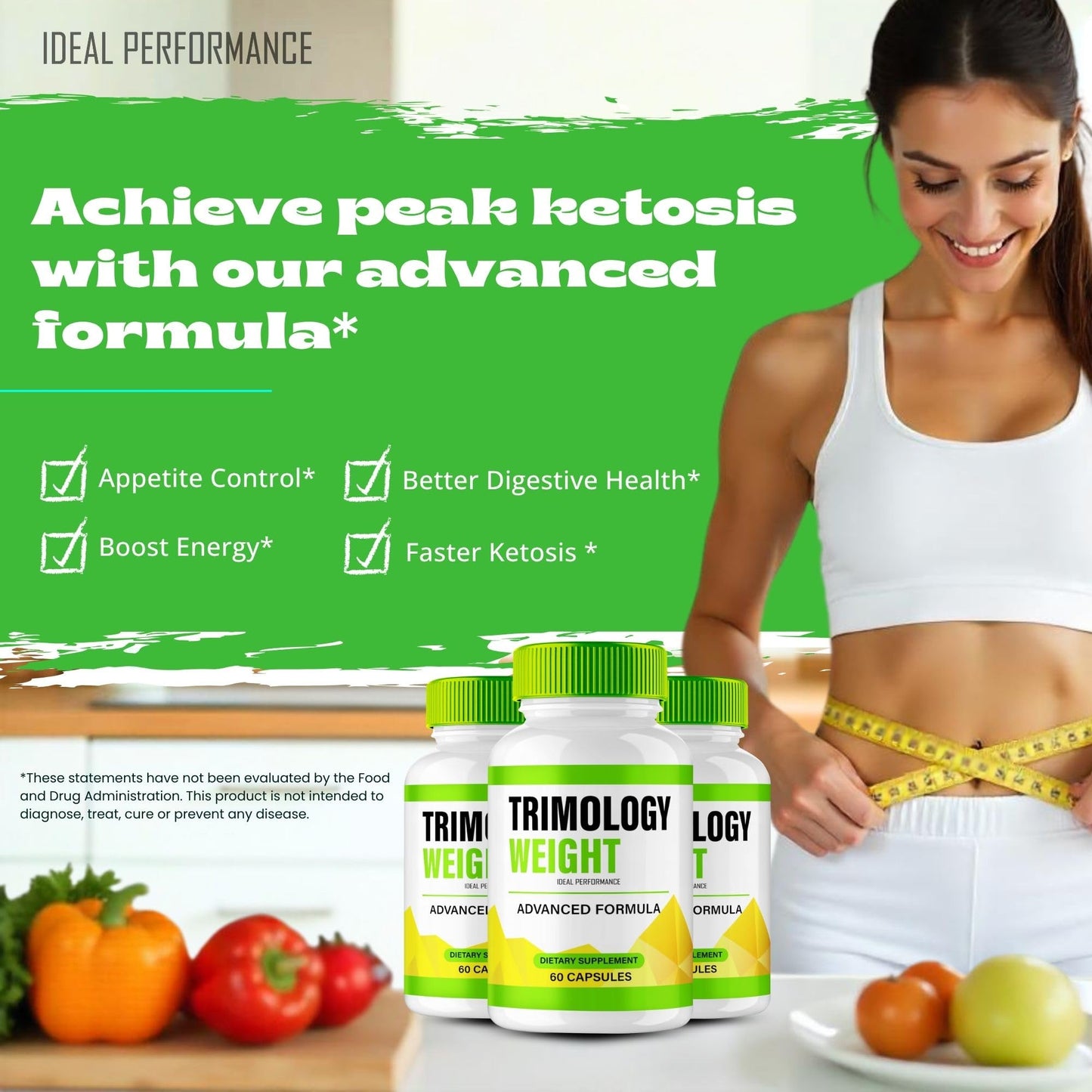 IDEAL PERFORMANCE Trimology Weight 180 Capsules