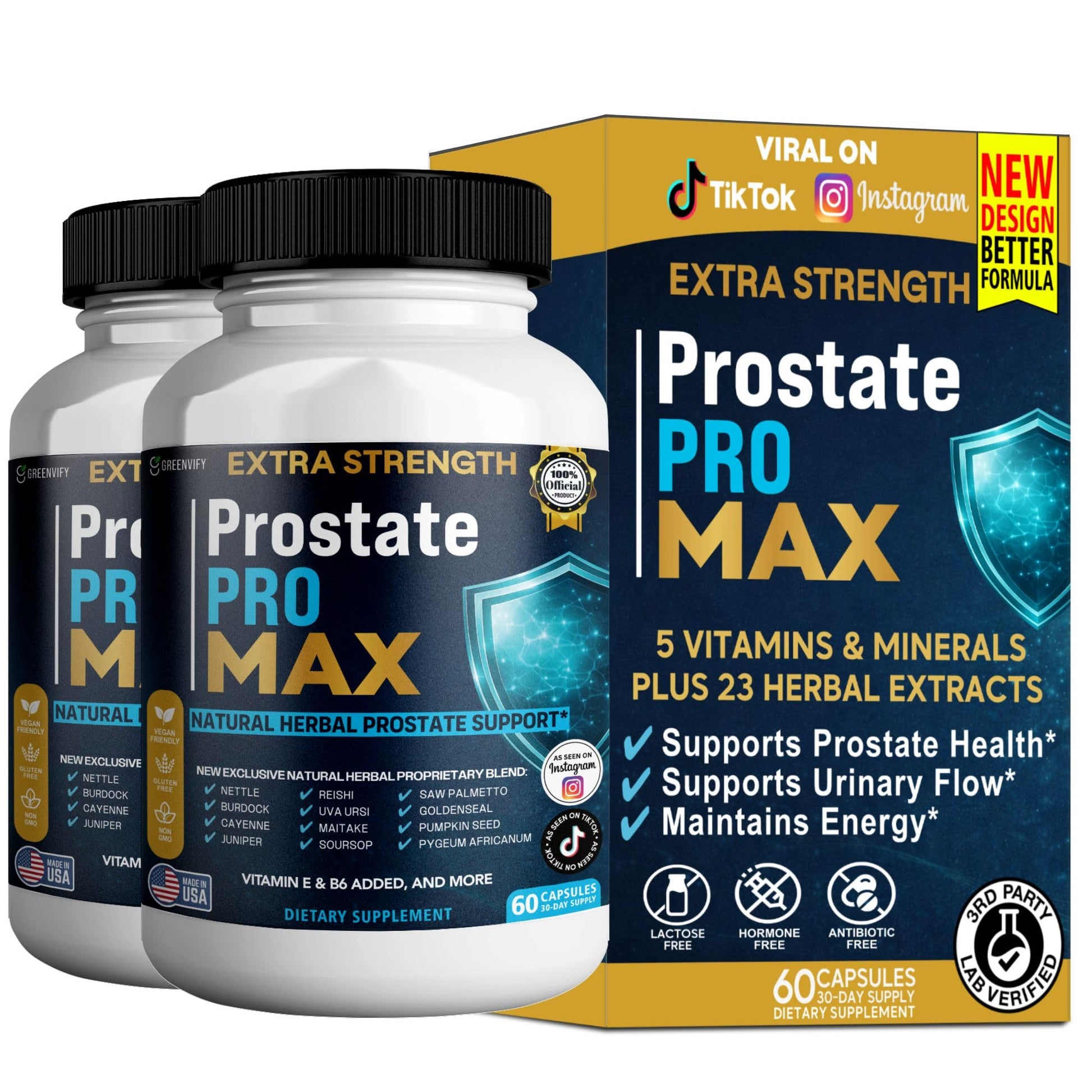GREENVIFY Prostate Pro Max Capsule 60 Count