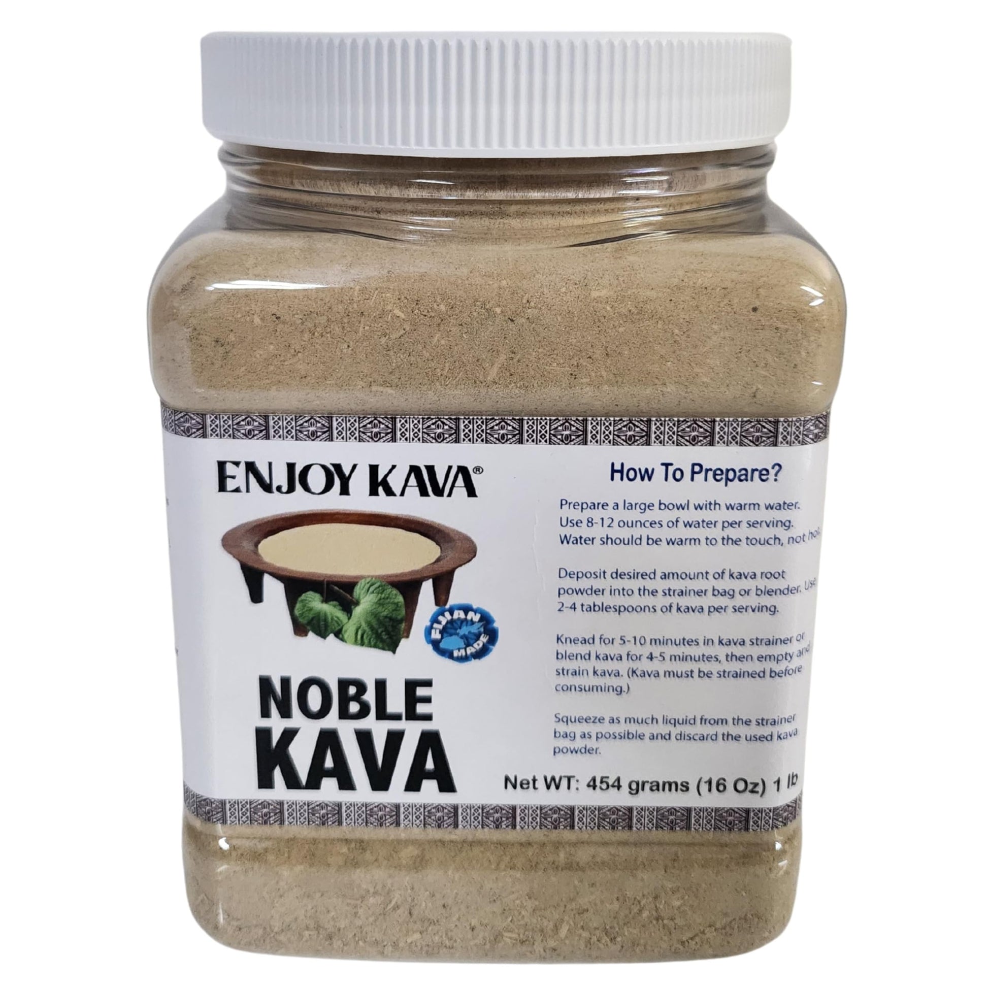 Enjoy Kava Noble KAVA Herbal Supplement for Relaxation Powder, 1