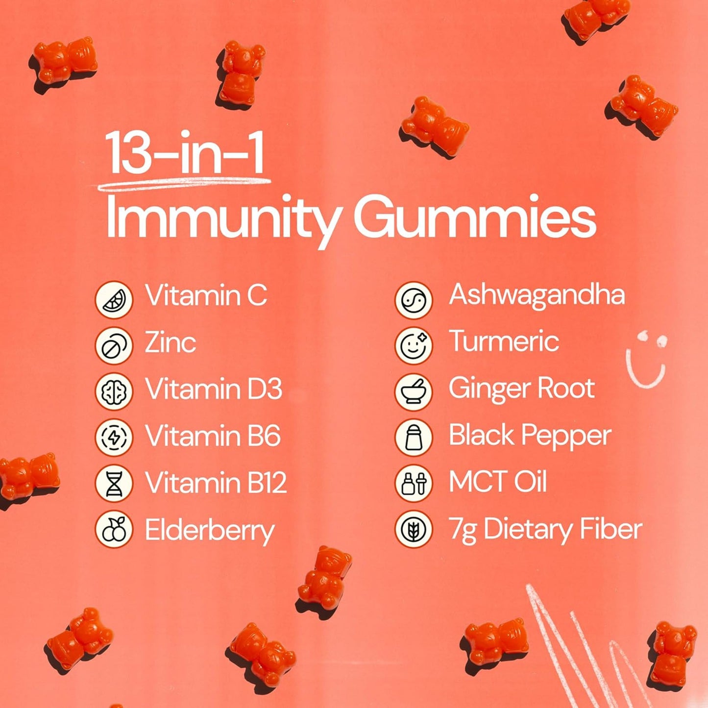 Grüns Greens + Immunity Gummies + Nütrops Mushroom Sugar Free, 3x28 Gummies