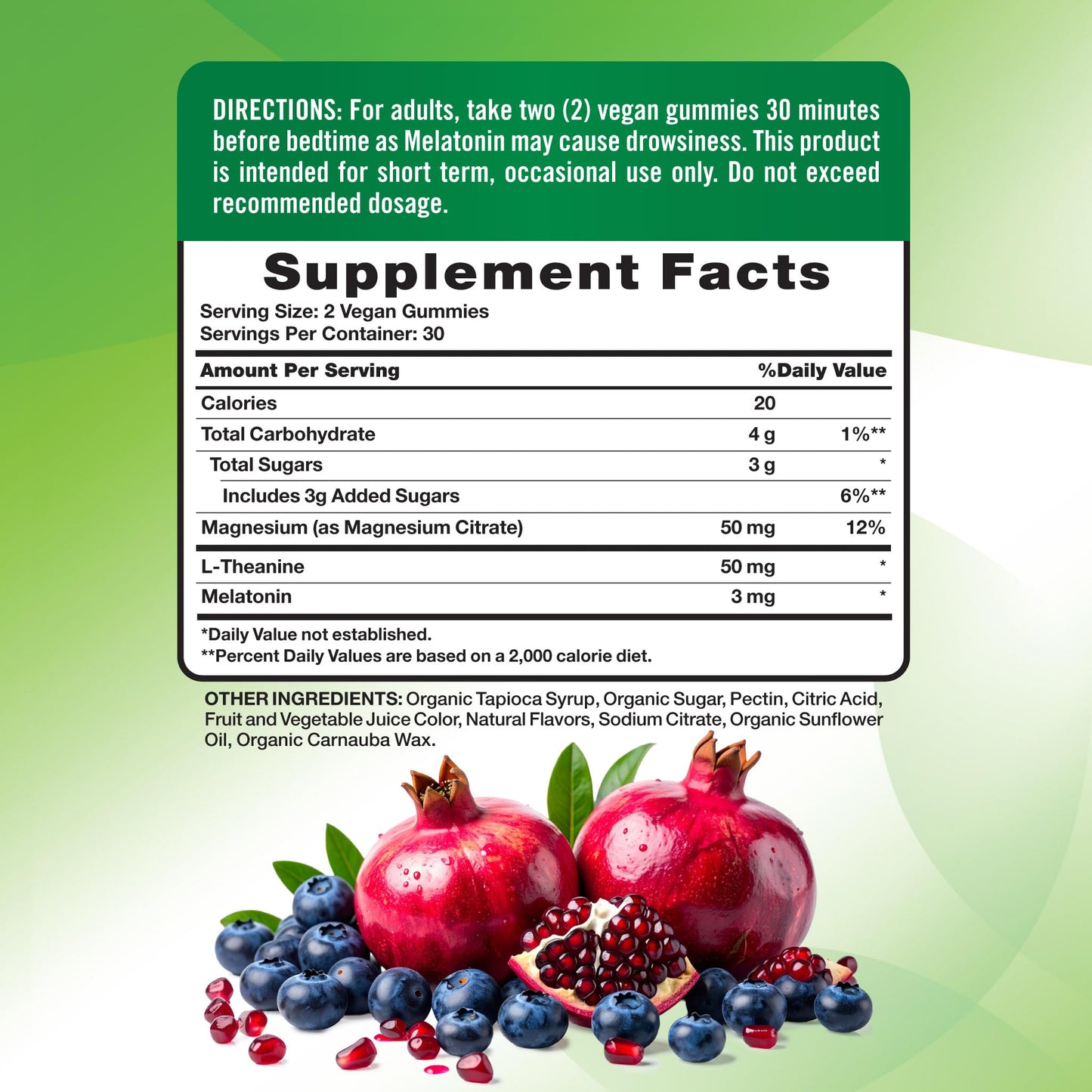 Nature's Truth Melatonin with Magnesium Gummies 60 Gummies
