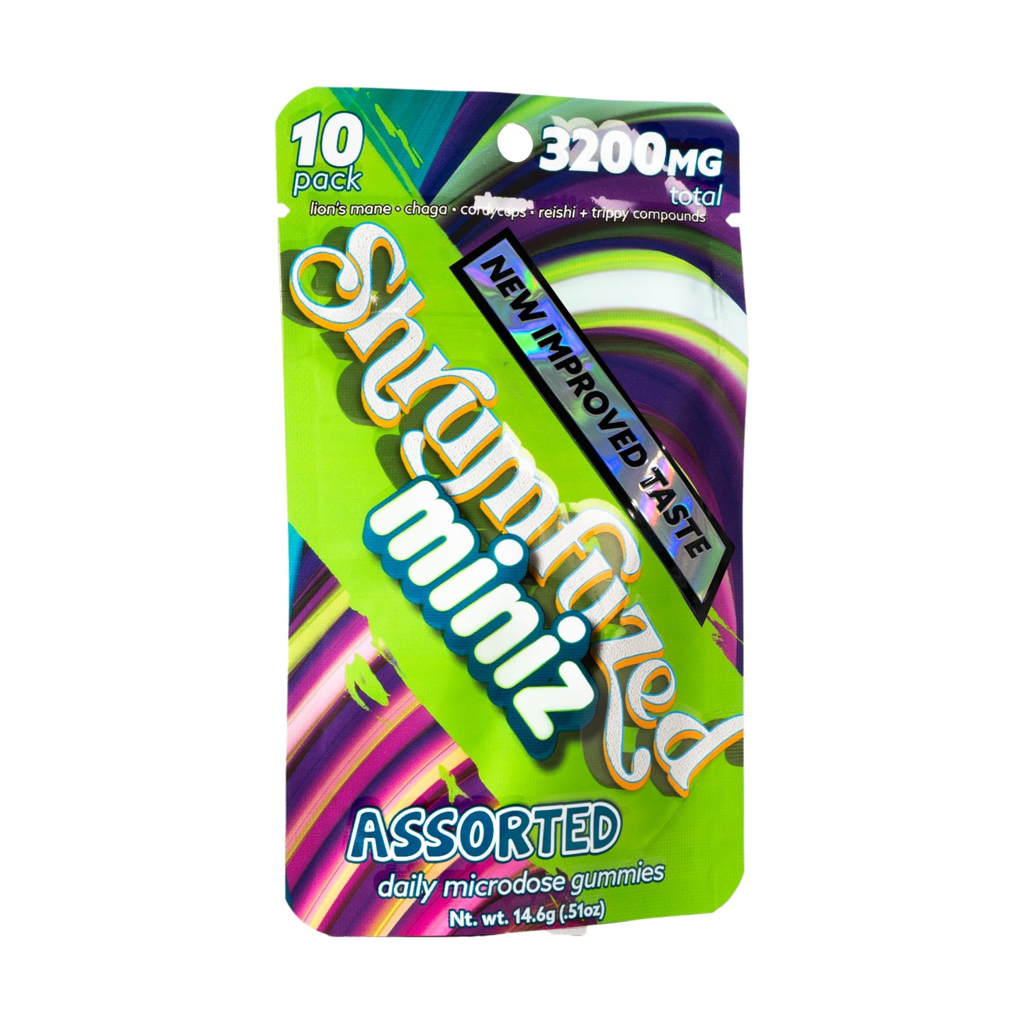 Shrumfuzed Miniz Proprietary Nootropic Gummy, 10-count