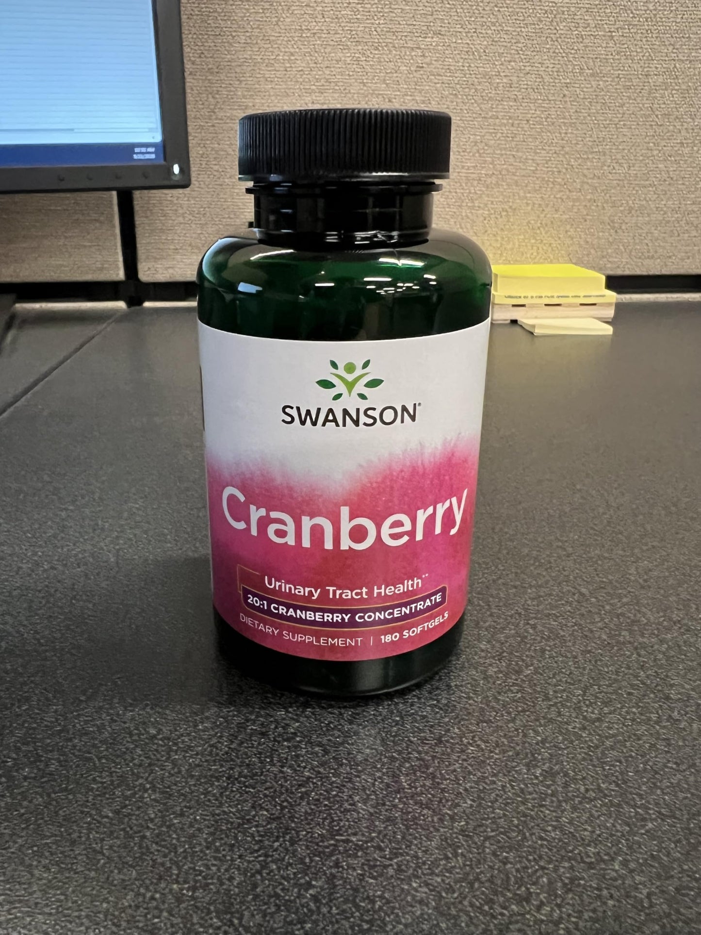 Swanson Cranberry 20:1 Juice Concentrate Softgels 480