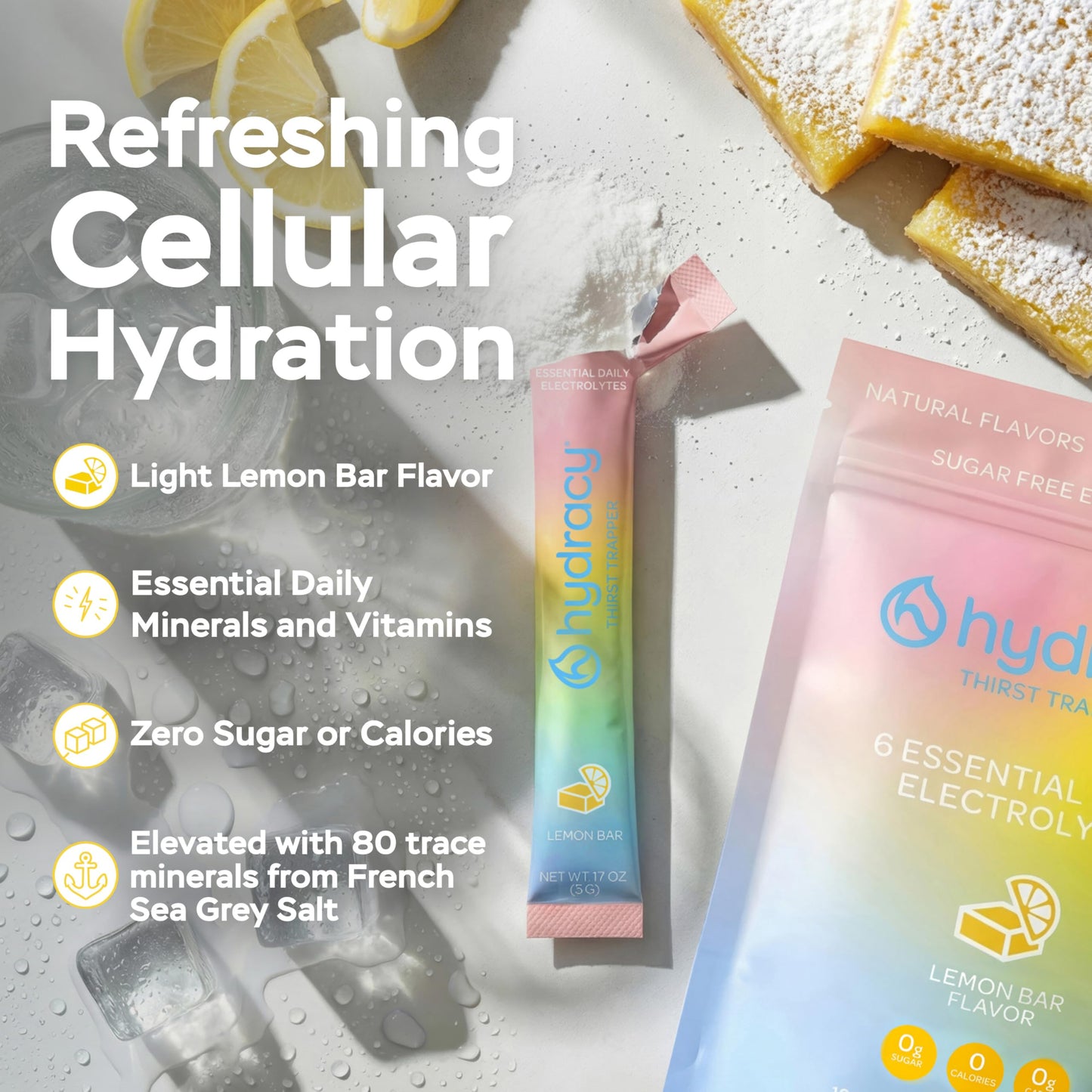 Hydracy Sugar Free Electrolyte Powder 5.29 oz