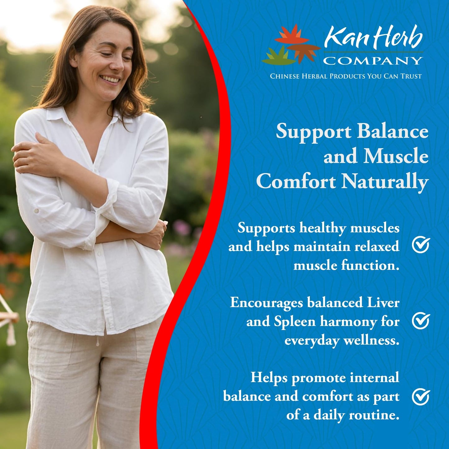 Kan Herbs Peony & Licorice Formula Tablets, 120 Tablets