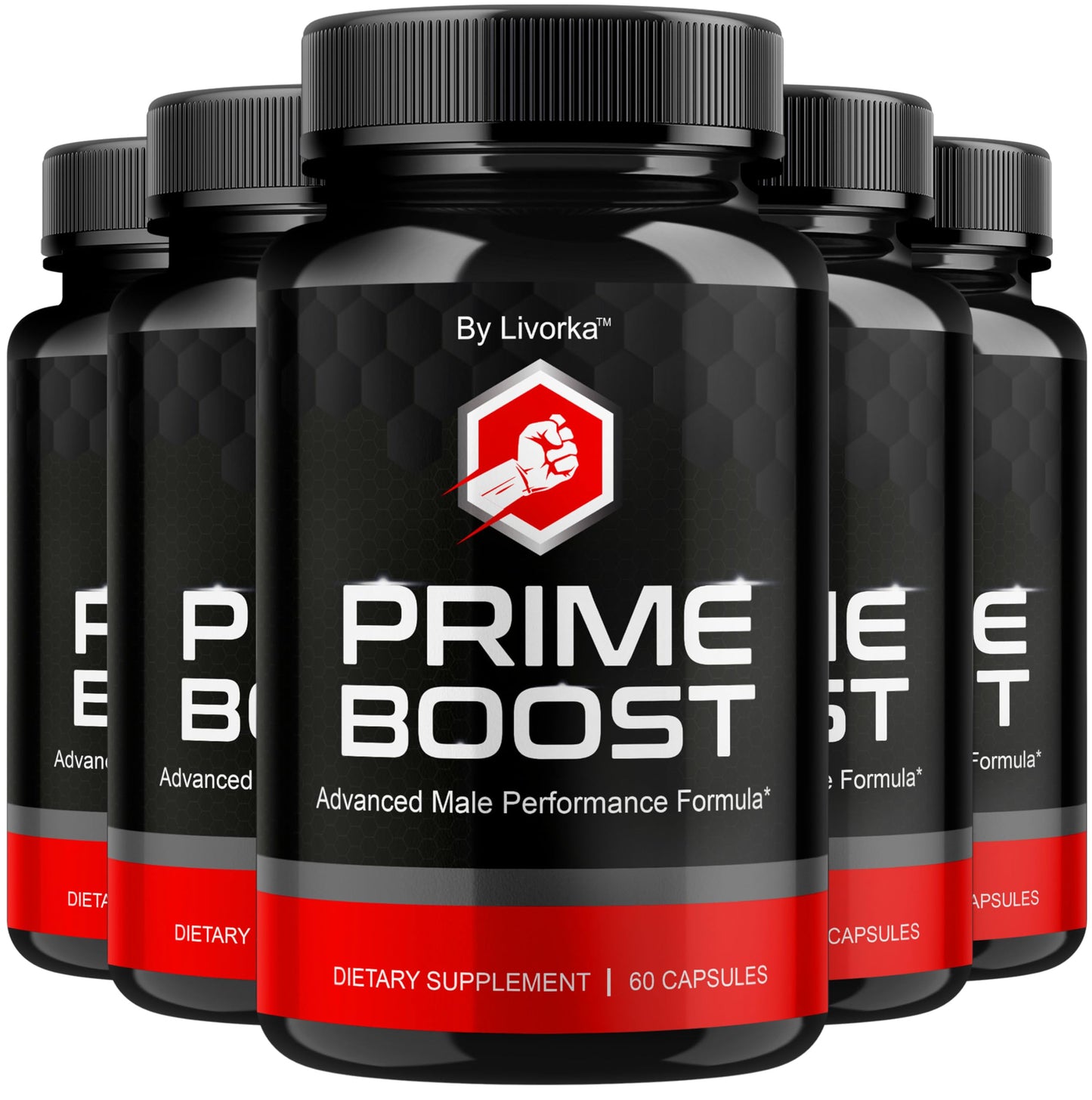 LIVORKA Prime Boost Capsules, 300 Capsules