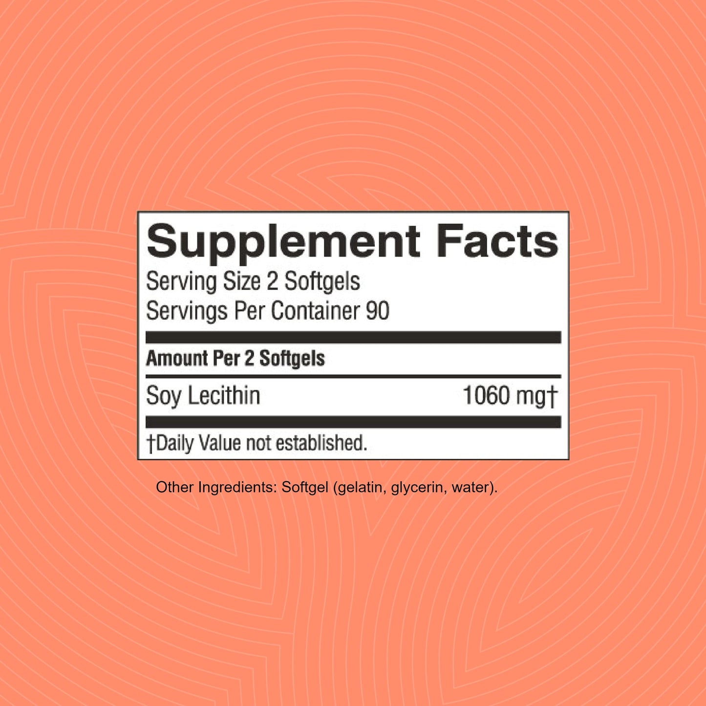 Nature's Sunshine Lecithin Softgels 180 Count