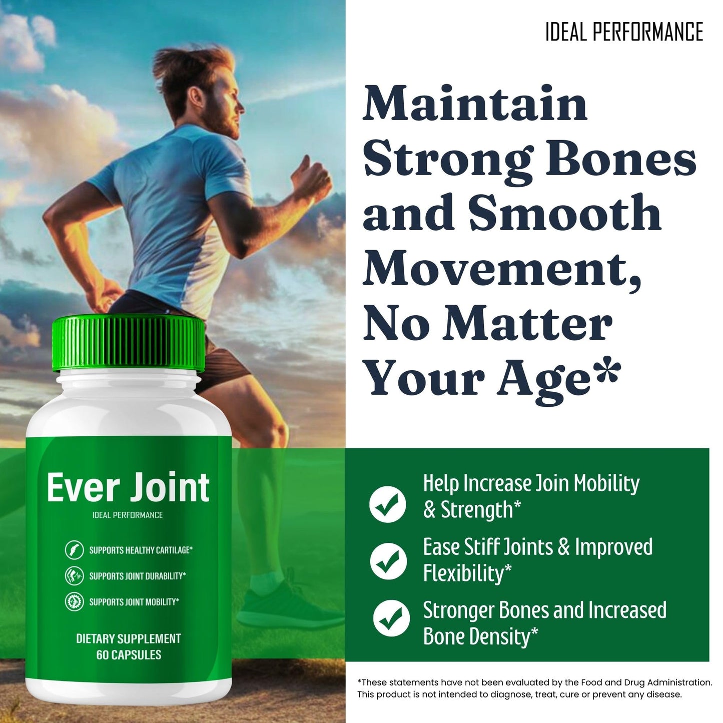 IDEAL PERFORMANCE Ever Joint Capsules 180 Capsules