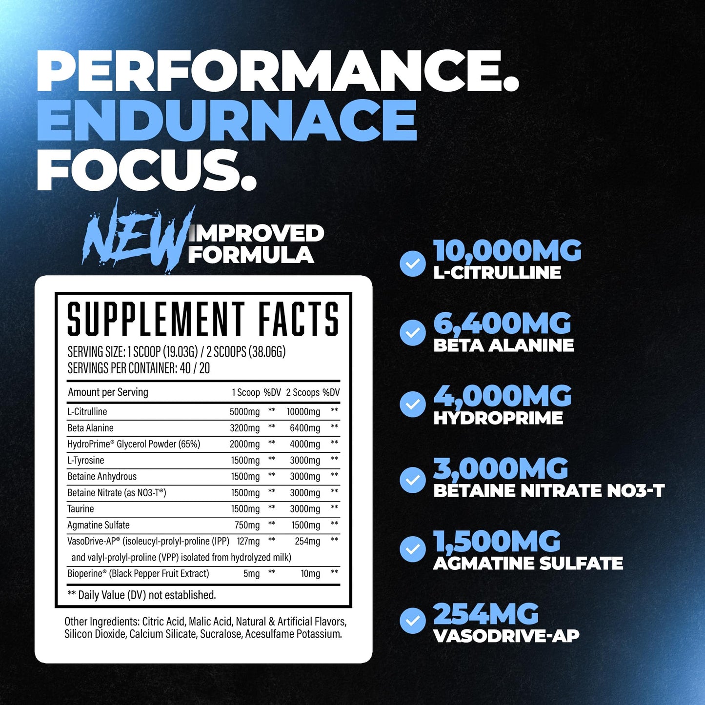Huge Supplements Pump Serum Non Stim Pre-Workout Powder 40 Servings
