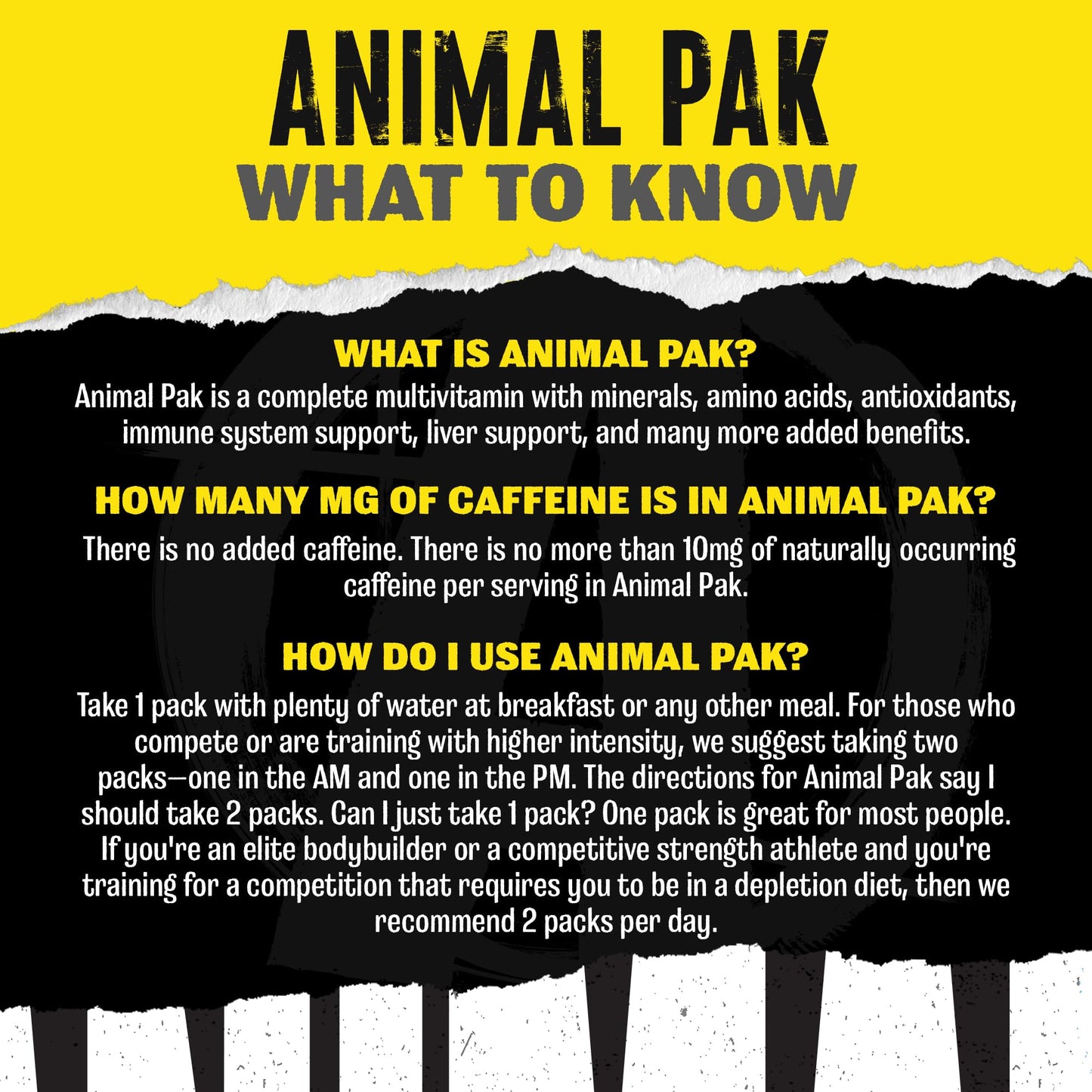 Animal Pak Tablet, 44 Count