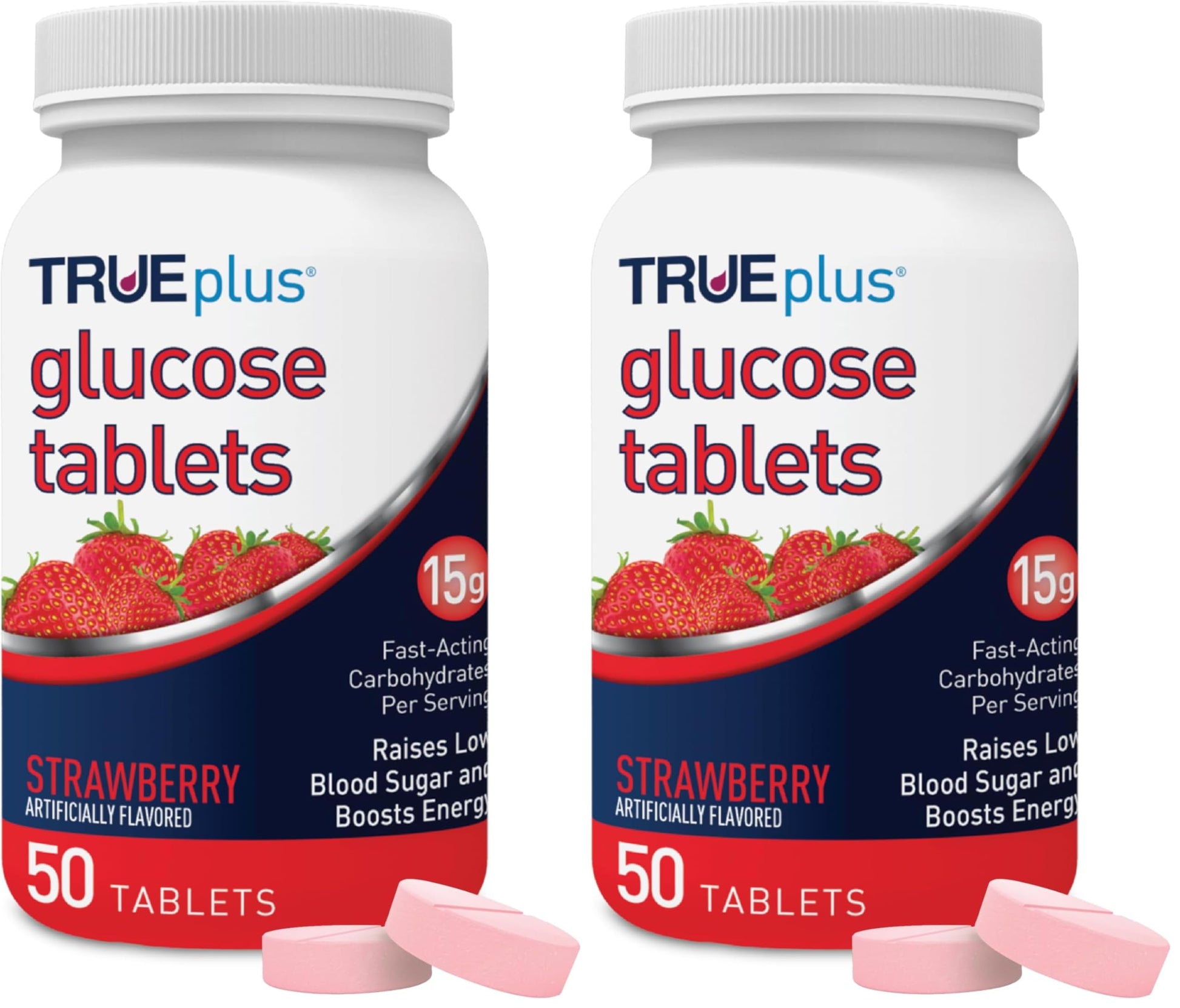 TRUEplus Glucose Tablets 100 Count