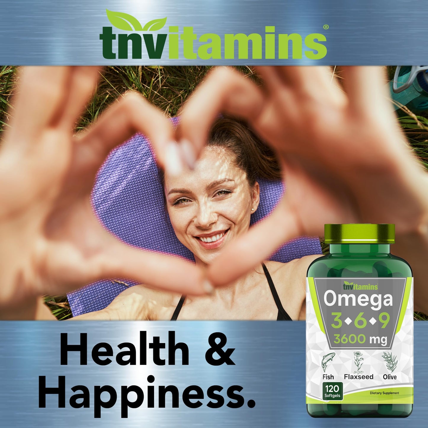 tnvitamins Triple Omega 3-6-9 Softgels 120