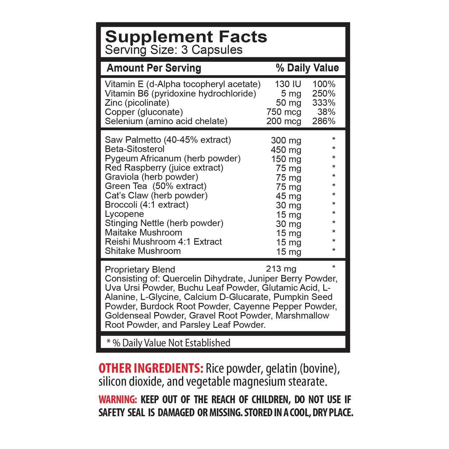 SWAN LIFE ESSENTIALS Saw Palmetto Prostate Support Extra-Strength, Capsules, 60 Count