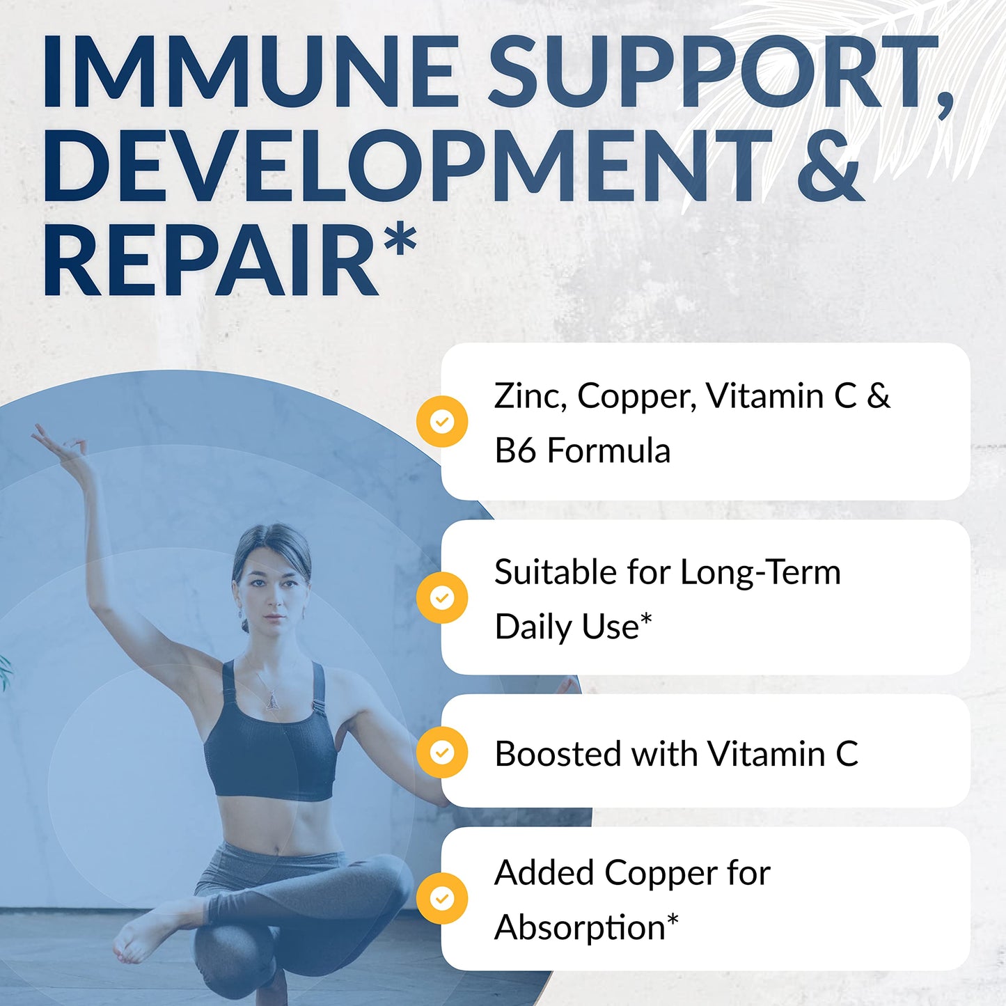 Equilife Balanced Zinc Supplement with Copper 15mg Capsules, 60 Count