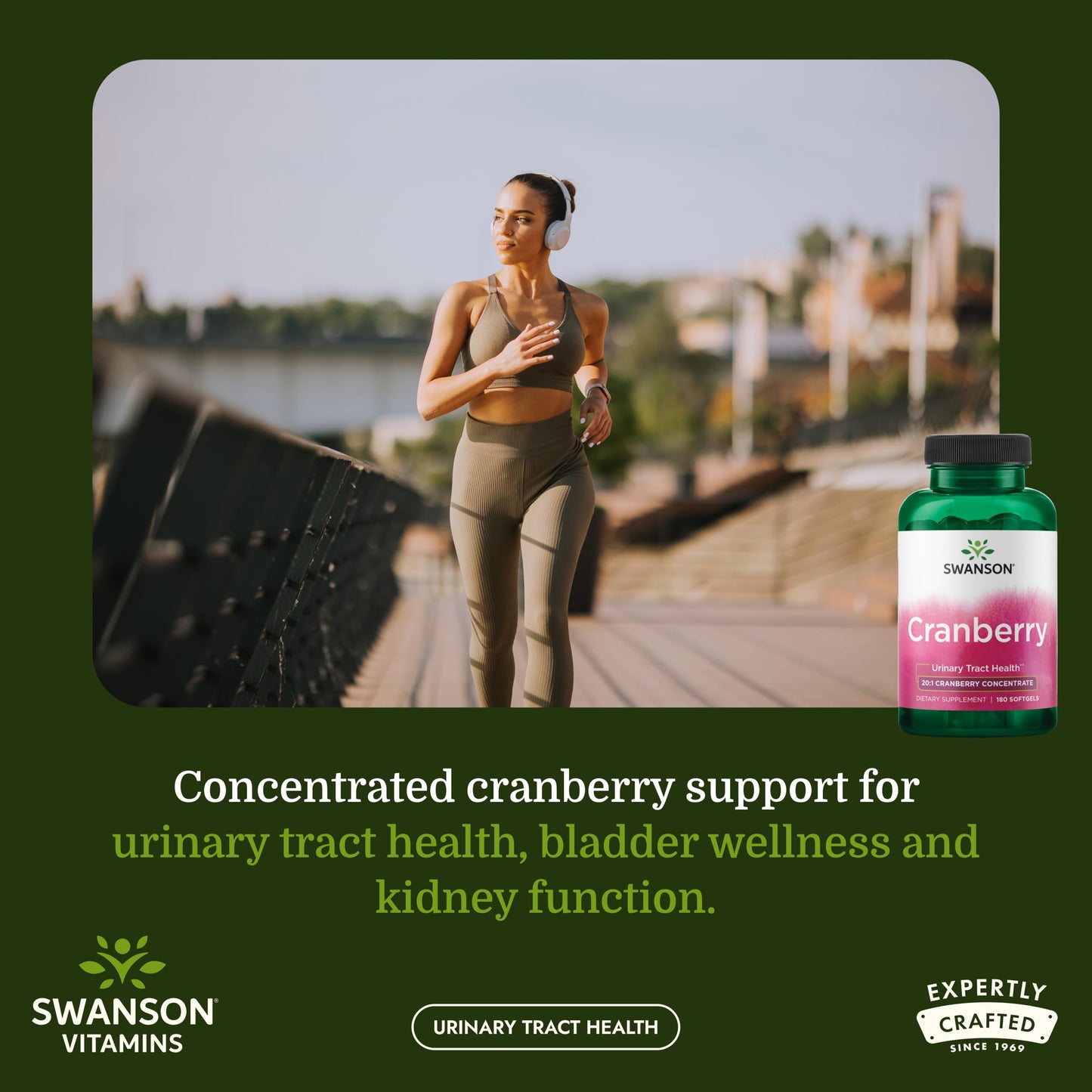 Swanson Cranberry 20:1 Juice Concentrate Softgels, 180 Count