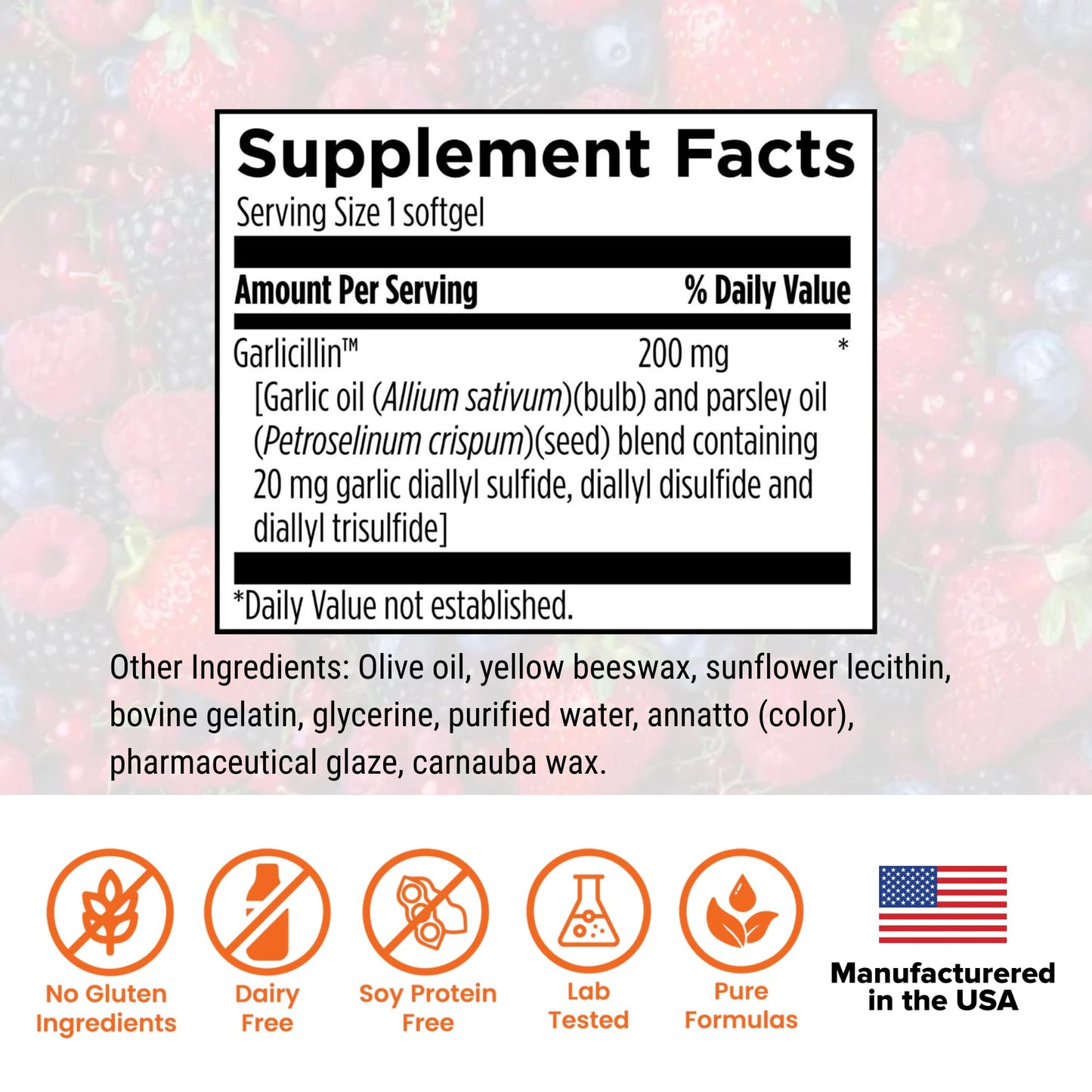 Dr. Rajsree Allicidin Softgels 60 Count