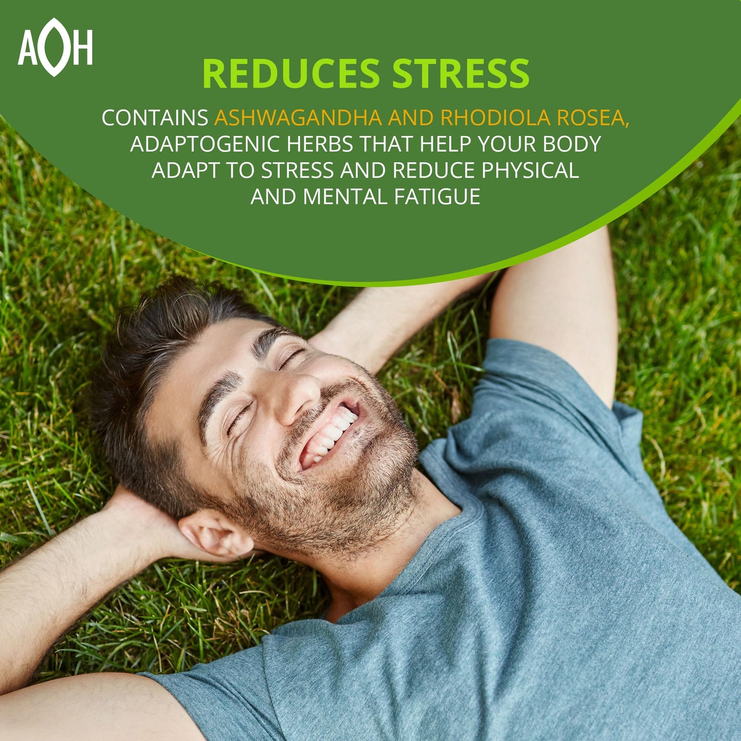 ADAPTOHEAL Energyheal Daily Energy Ashwagandha Rhodiola 90 Capsules