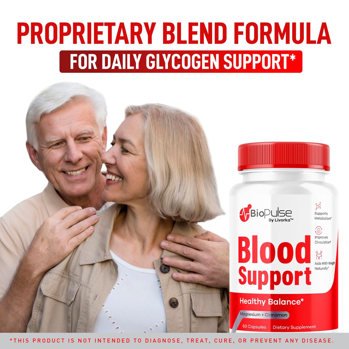 LIVORKA BioPulse Support Advanced Supplement Capsules 120 Capsules